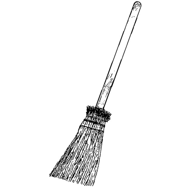 The Busy Broom Logo