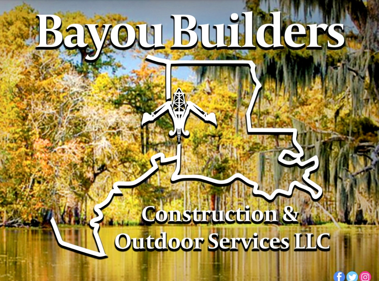 Bayou Builders Construction & Outdoor Services Logo