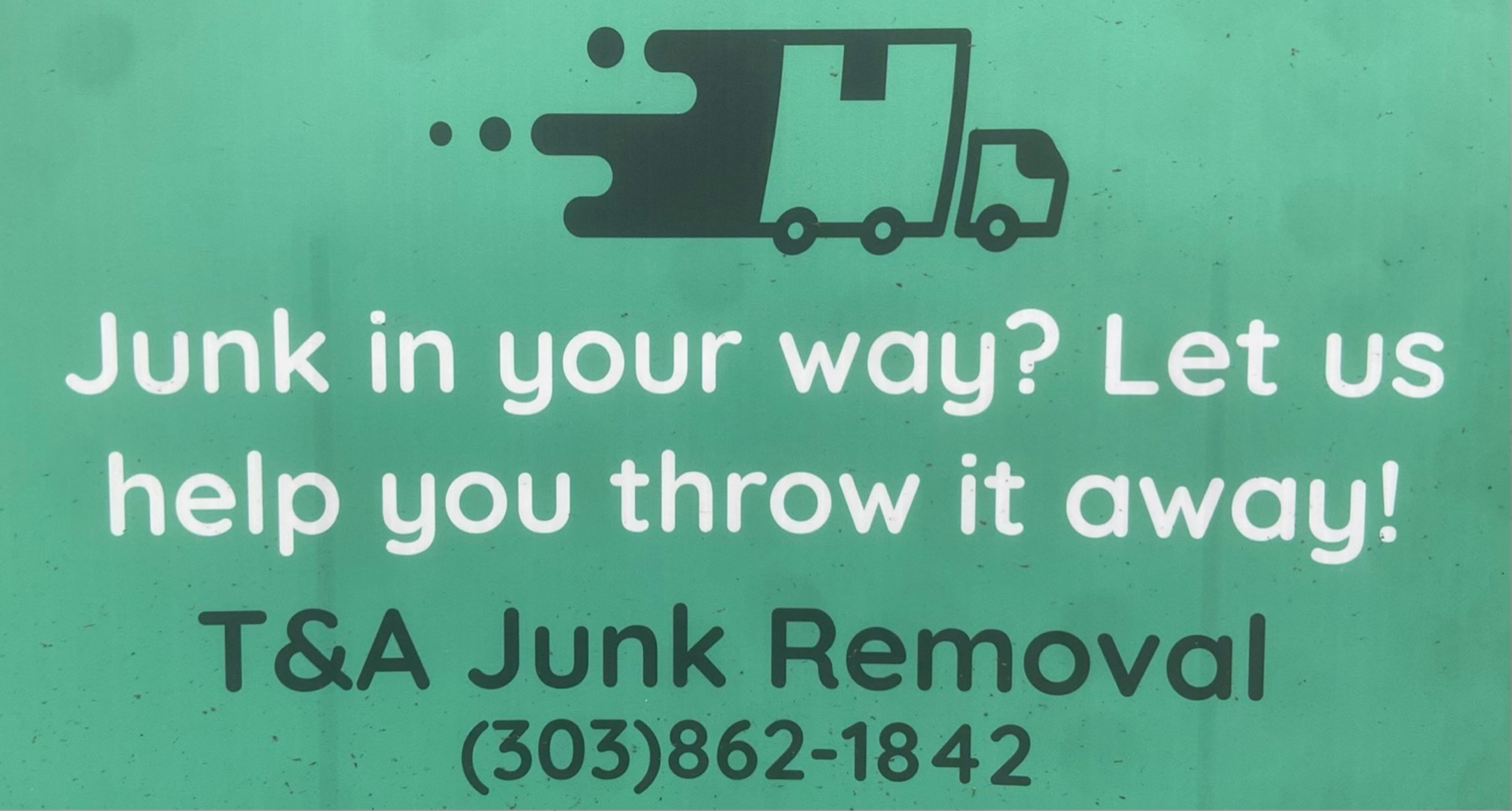 T&A Junk Removal Logo