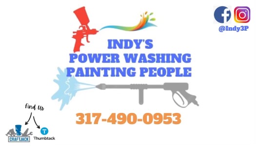 Indy's Powerwashing Painting People Logo