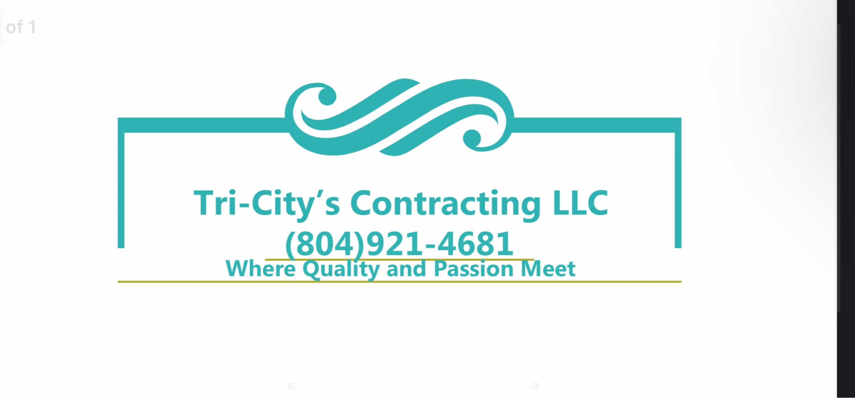 Tri-City's Contracting, LLC Logo