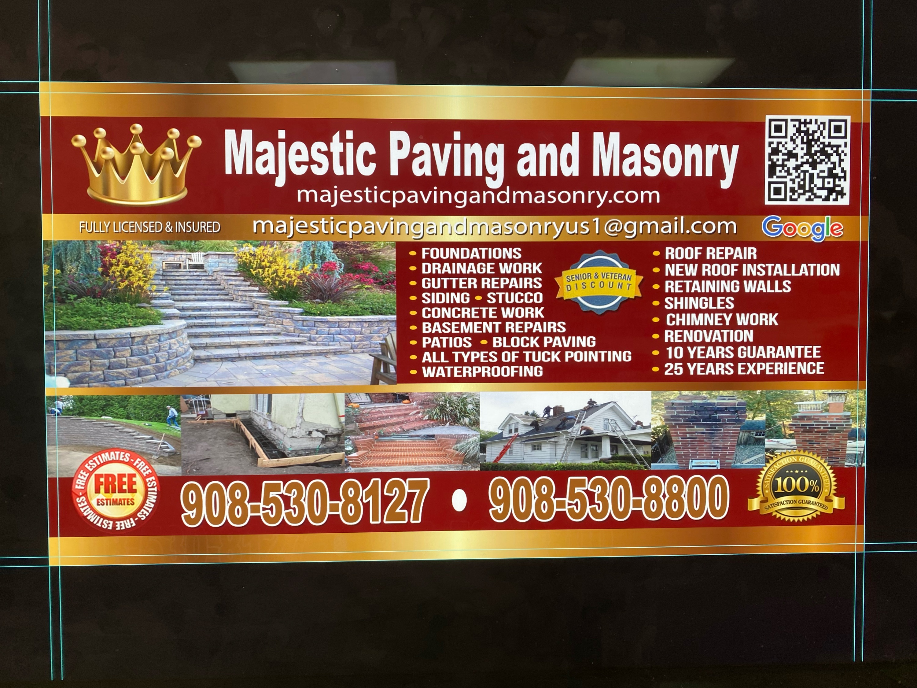 Majestic Paving and Masonry Logo