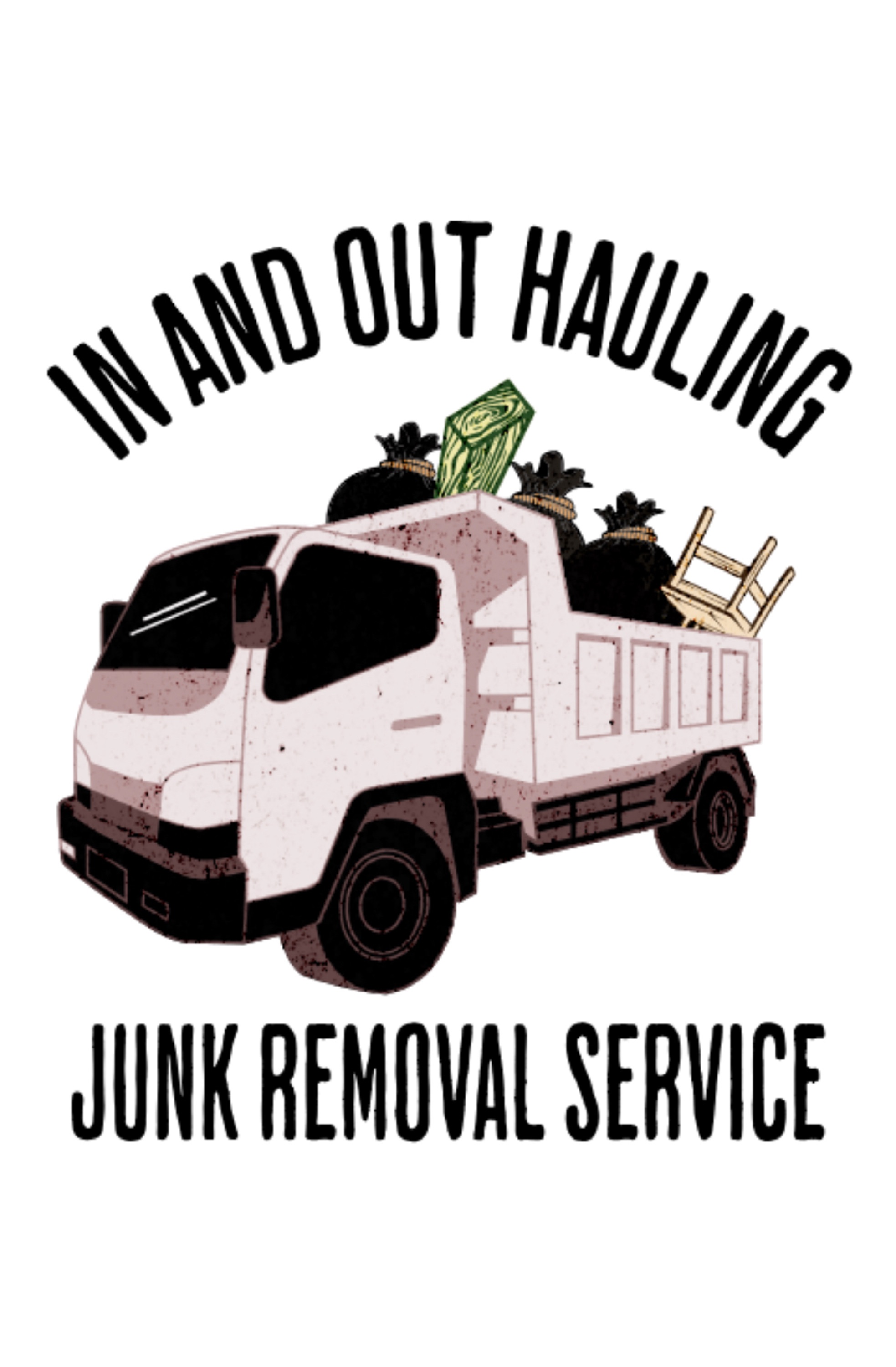 In and Out Hauling Logo