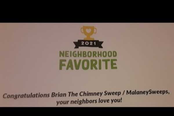 Brian Malaney The Chimney Sweep Logo