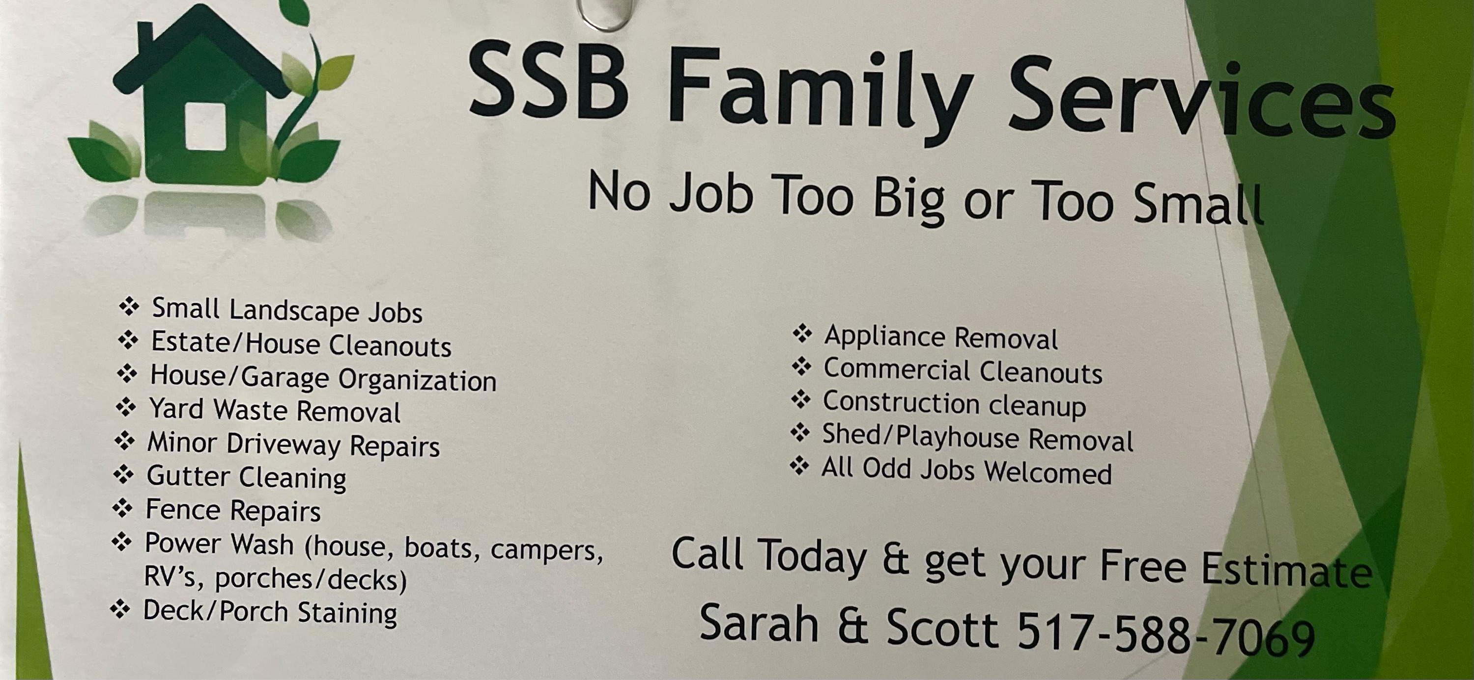 SSB Family Services Logo