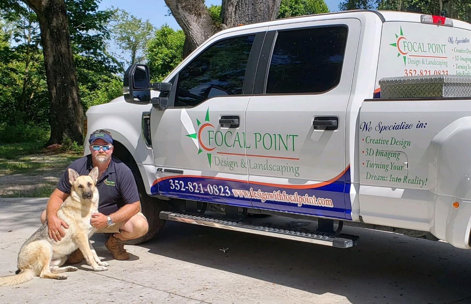 Focal Point Design and Landscaping, Inc. Logo