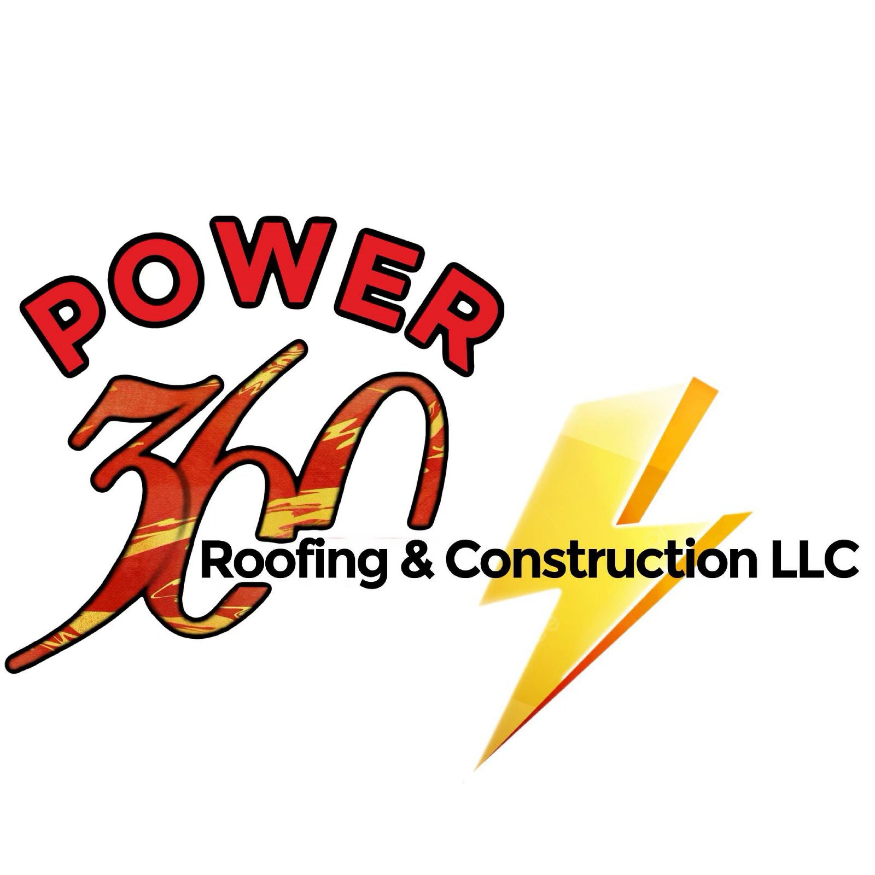 Power 360 Roofing and Construction Logo