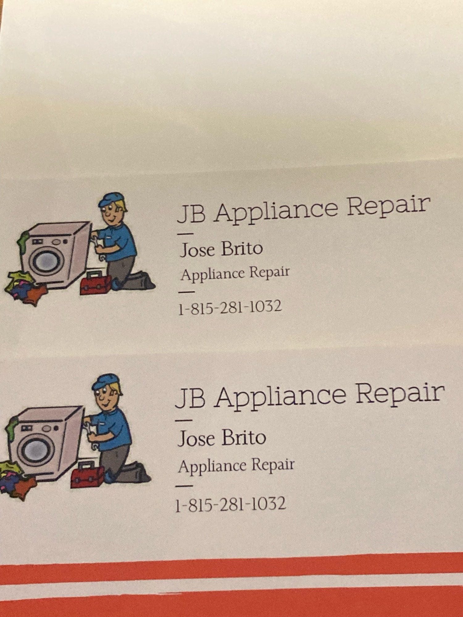 JB Appliances Repair Logo