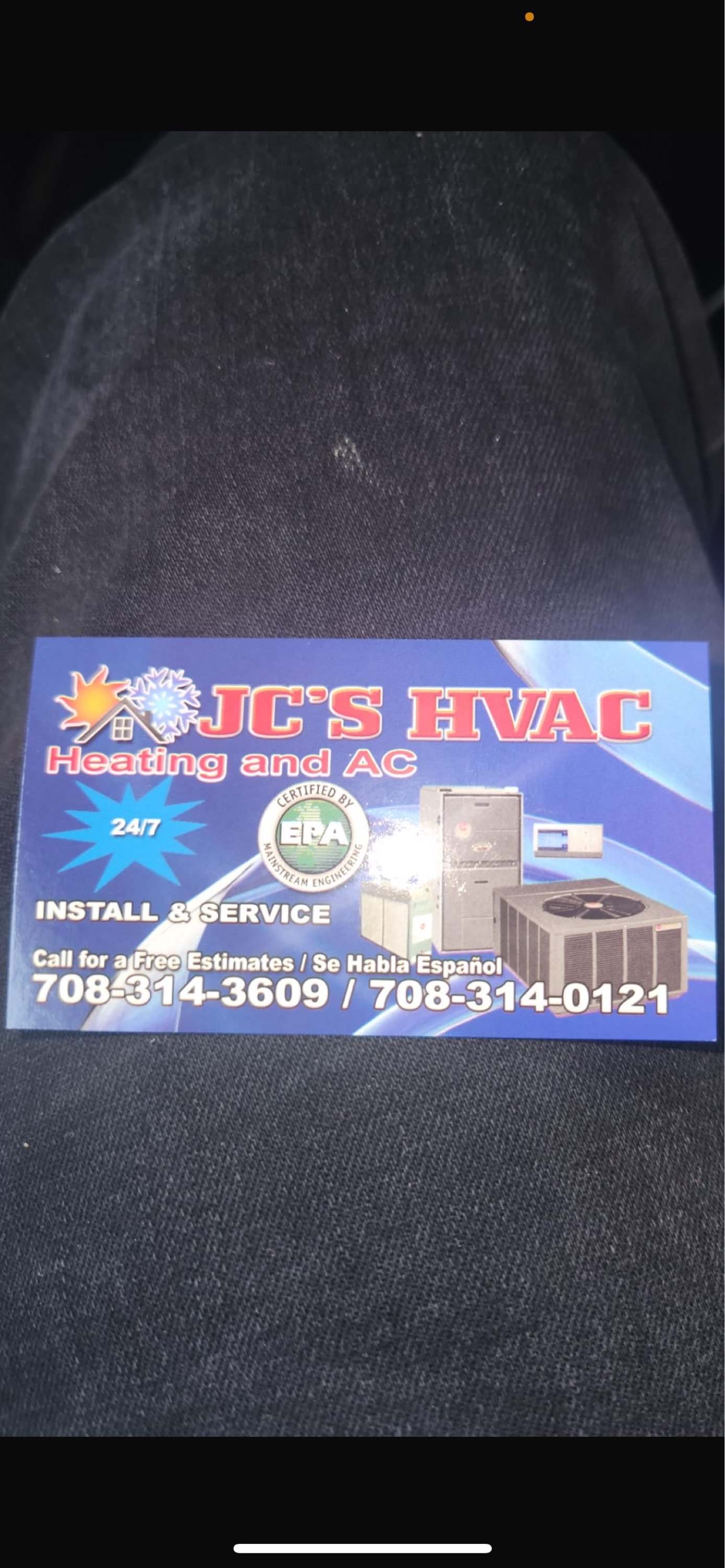 JC's HVAC Logo