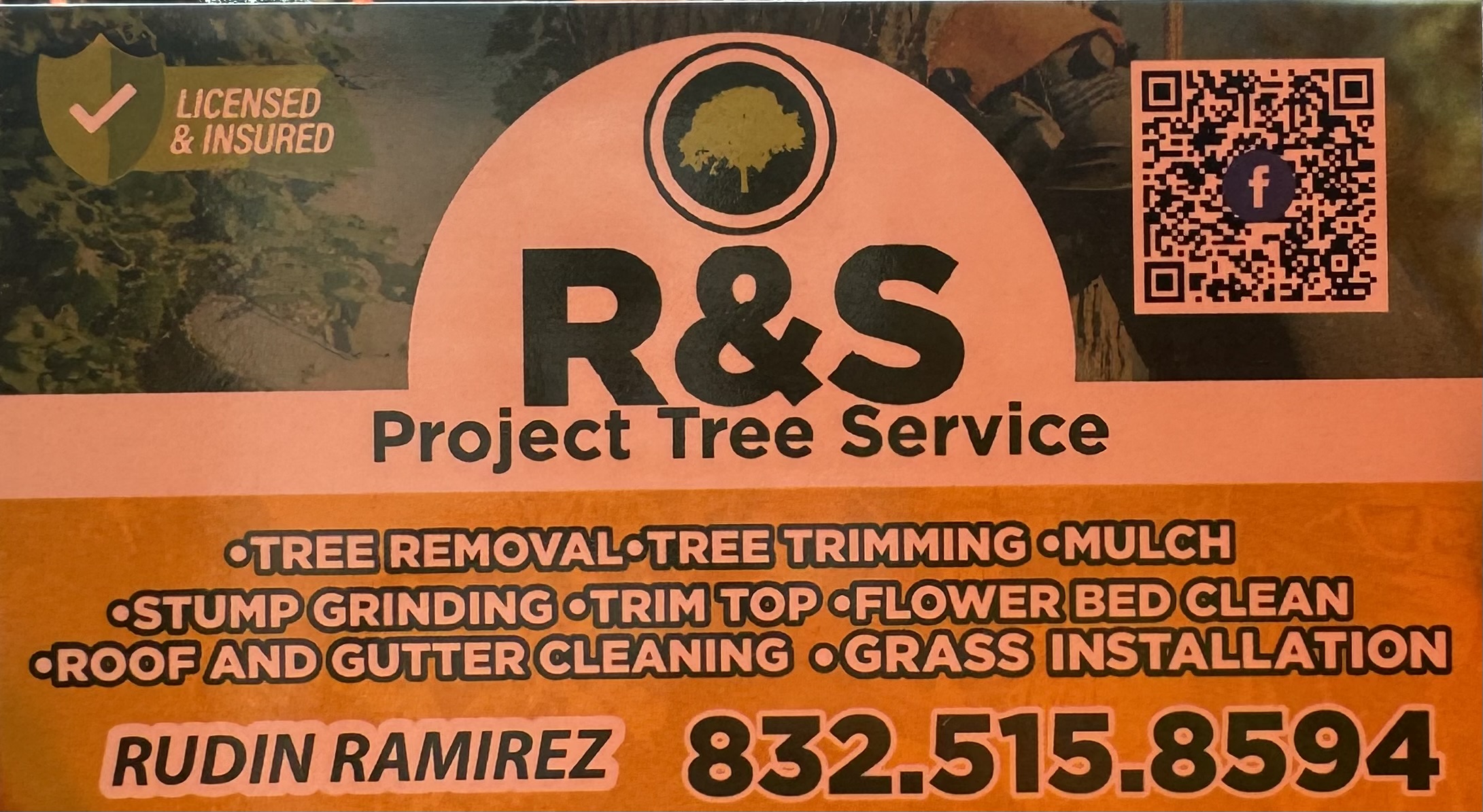 R&S Project Tree Service Logo