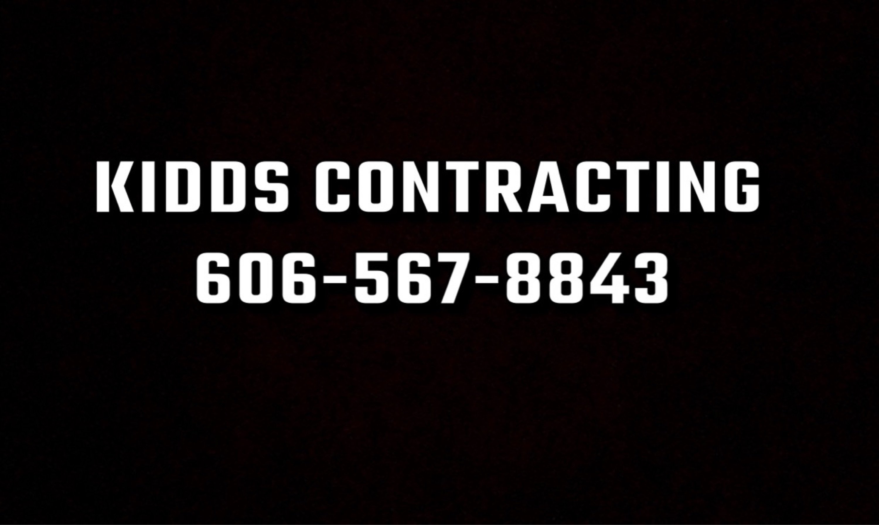 Kidd's Contracting Logo