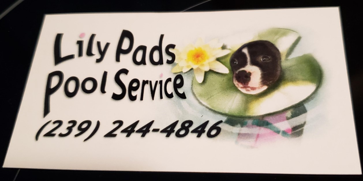 Lily Pads Pool Service Logo