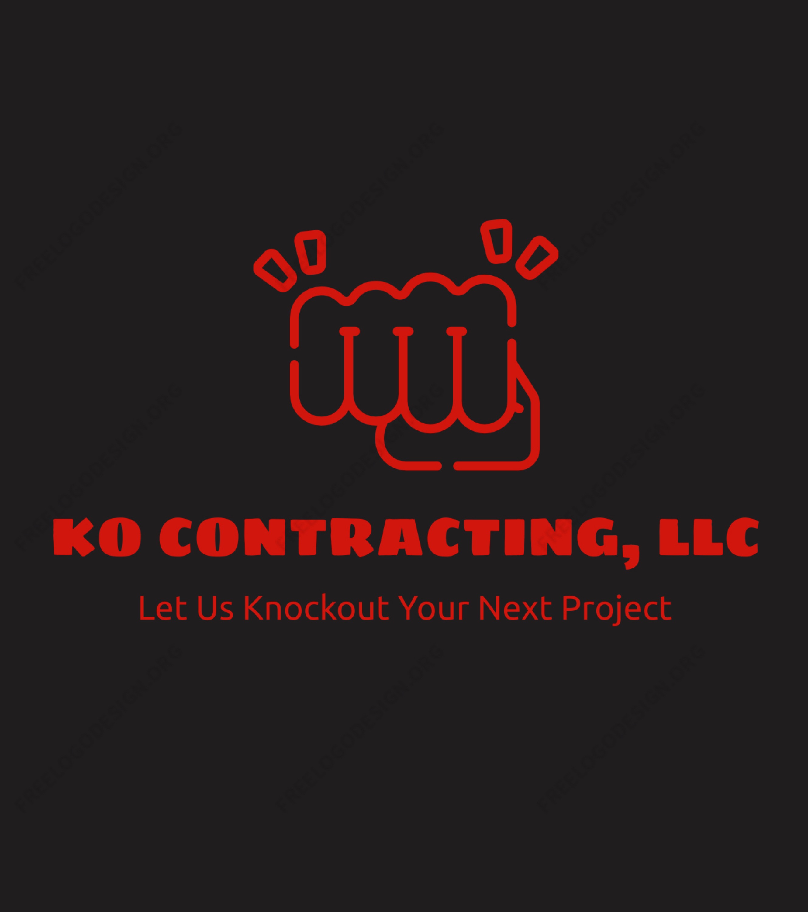 KO Contracting Logo