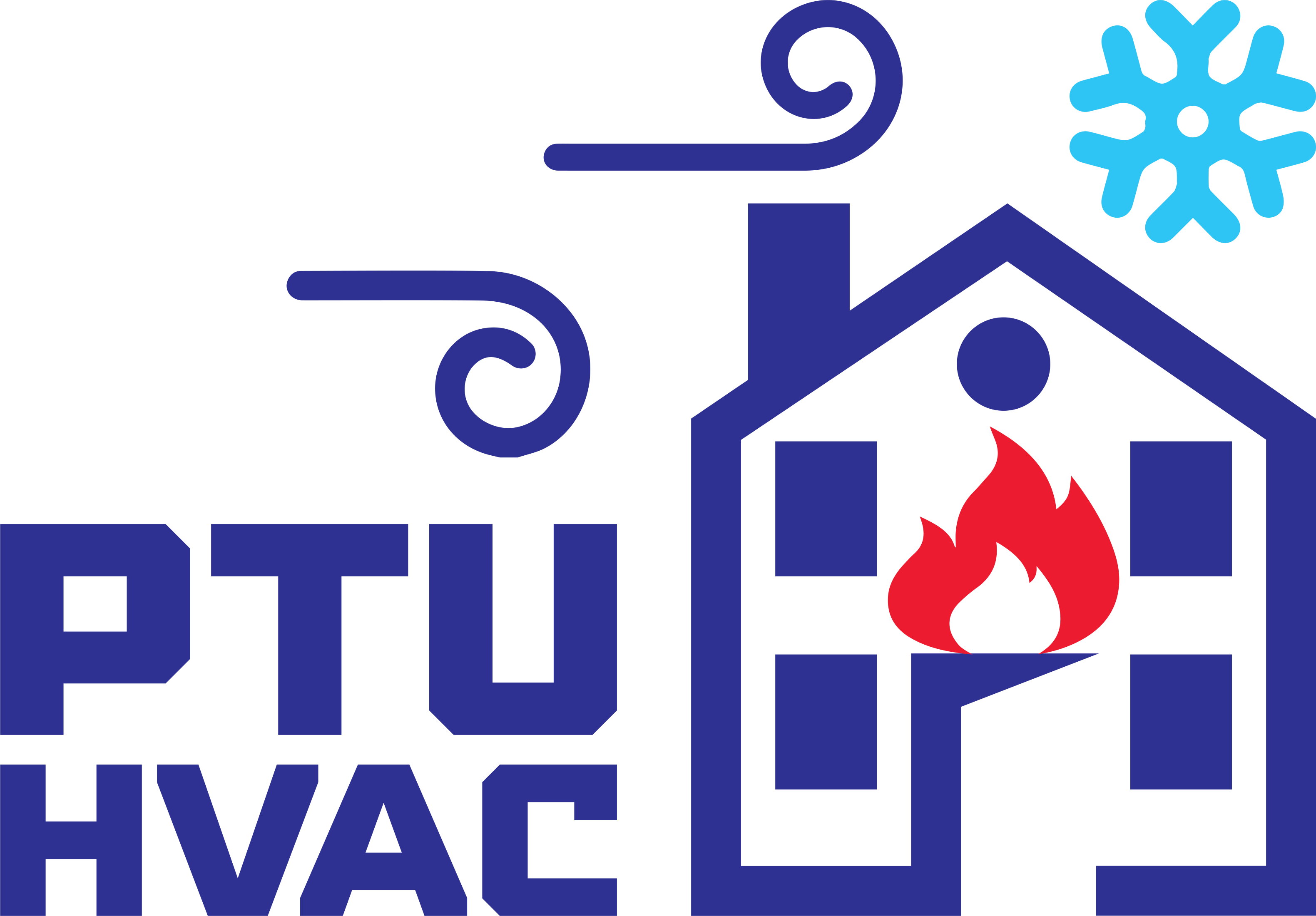 PTU HVAC, Inc. Logo