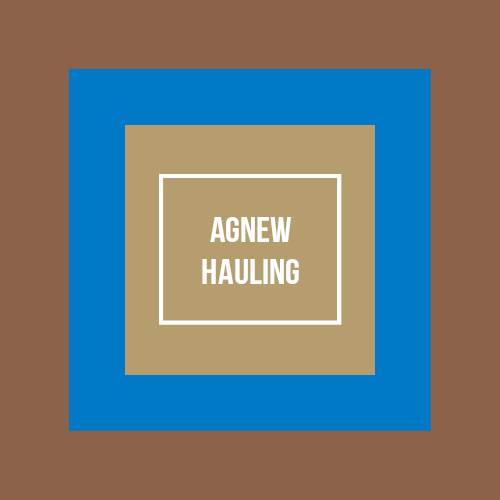 Agnew Hauling Logo