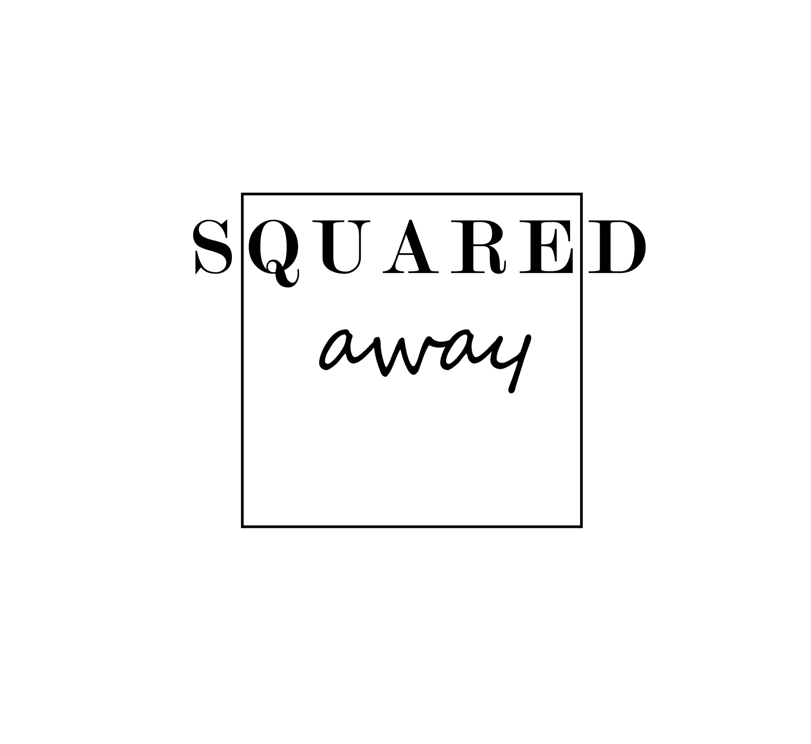 Squared Away Organizing Logo