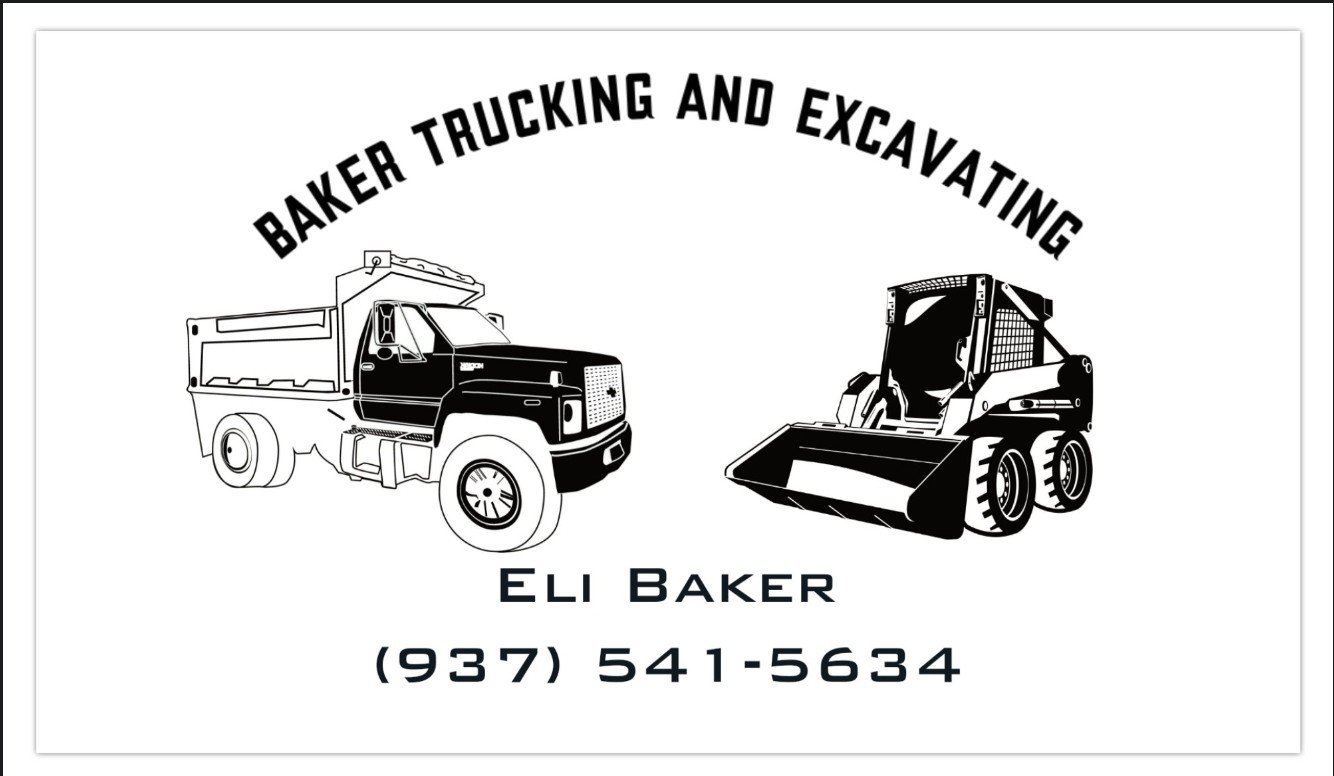 Baker Trucking And Excavating Logo