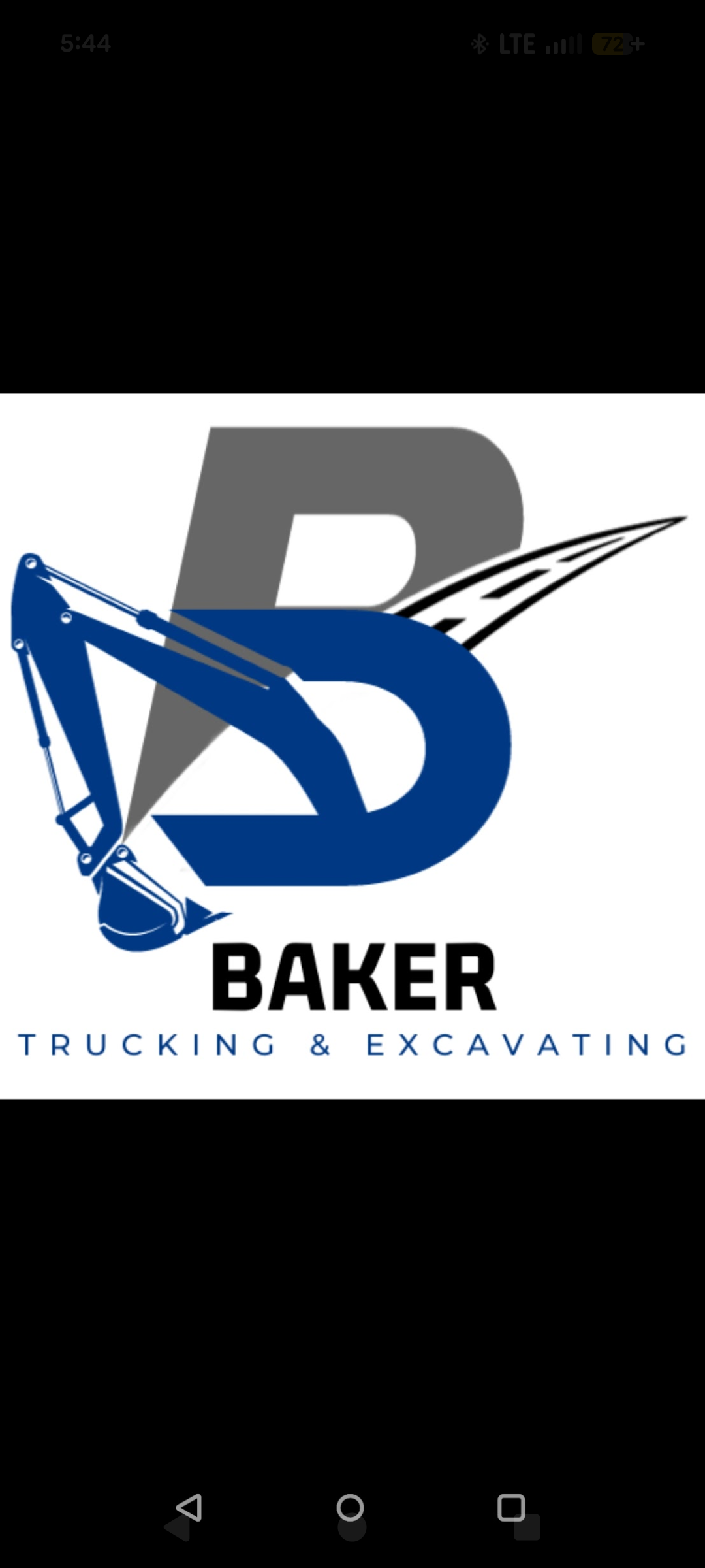 Baker Excavating & Concrete Logo