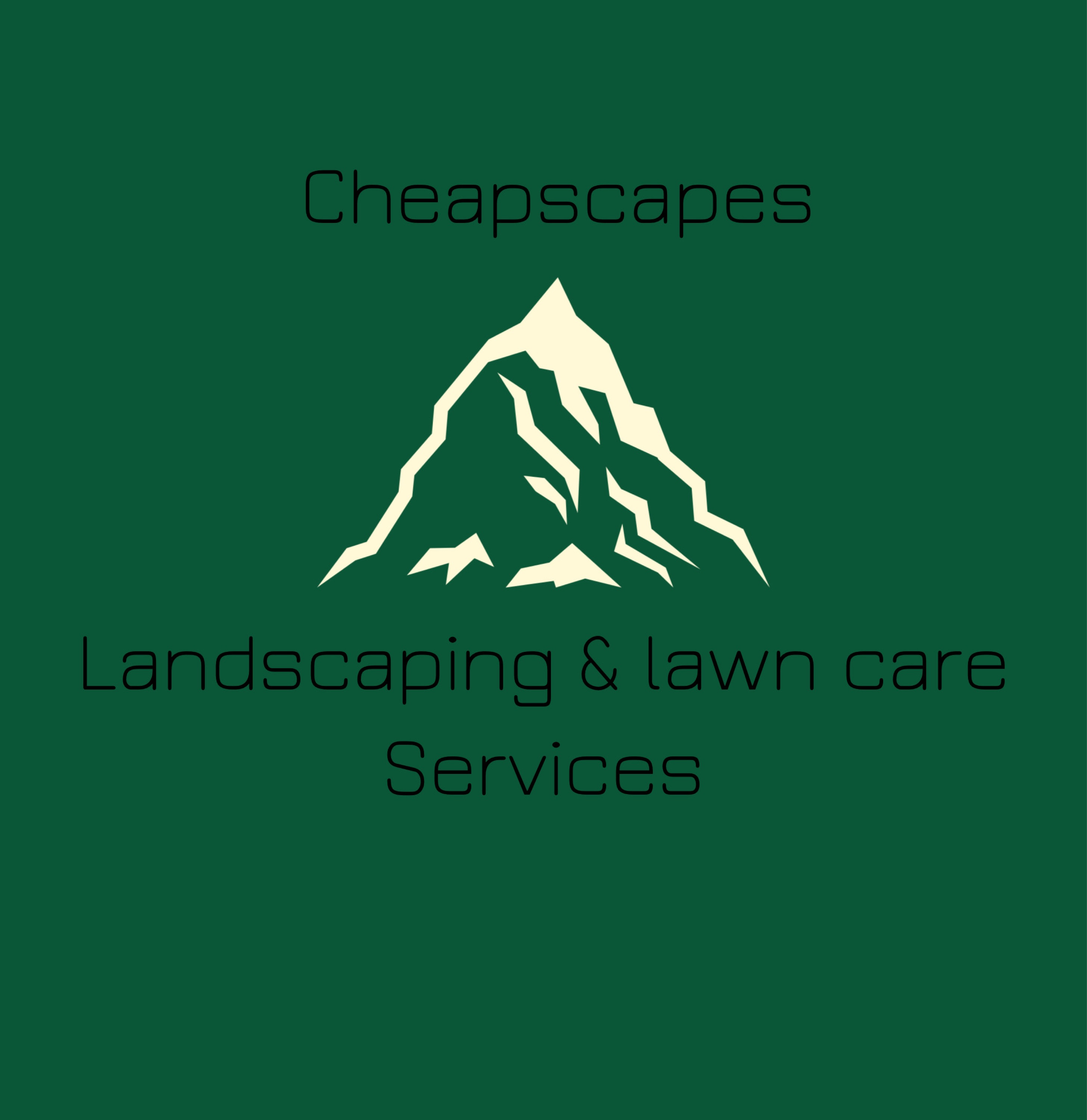 Cheapscapes Lawn Care and Landscaping Logo
