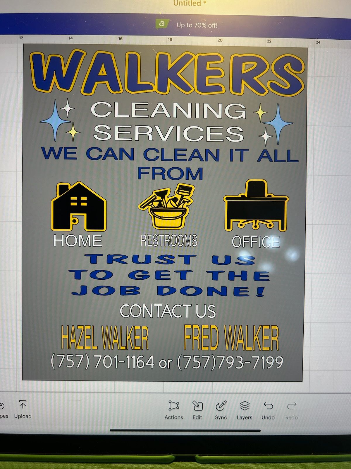 Walker Cleaning Services Logo