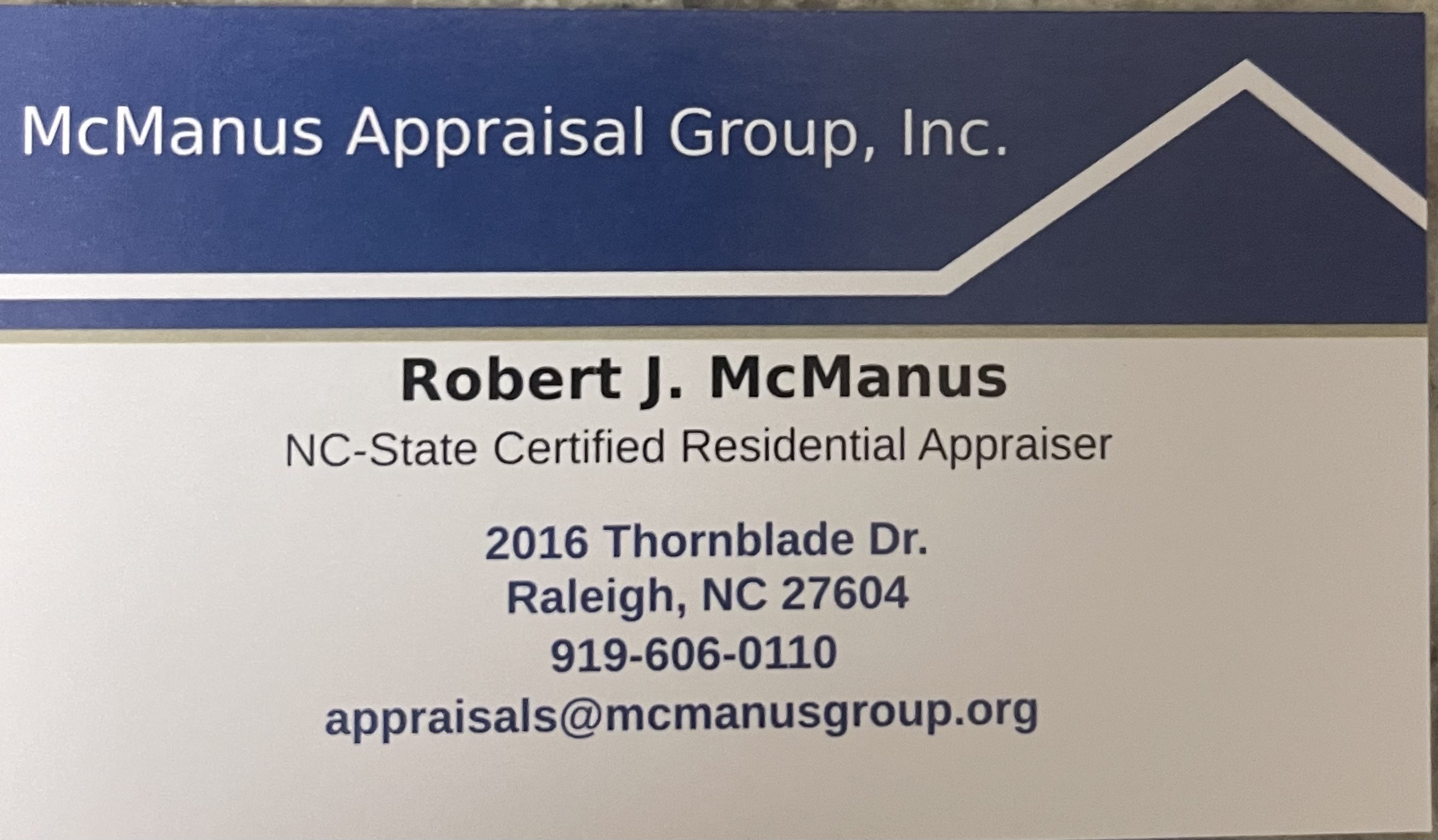 McManus Appraisal Group, Inc. Logo