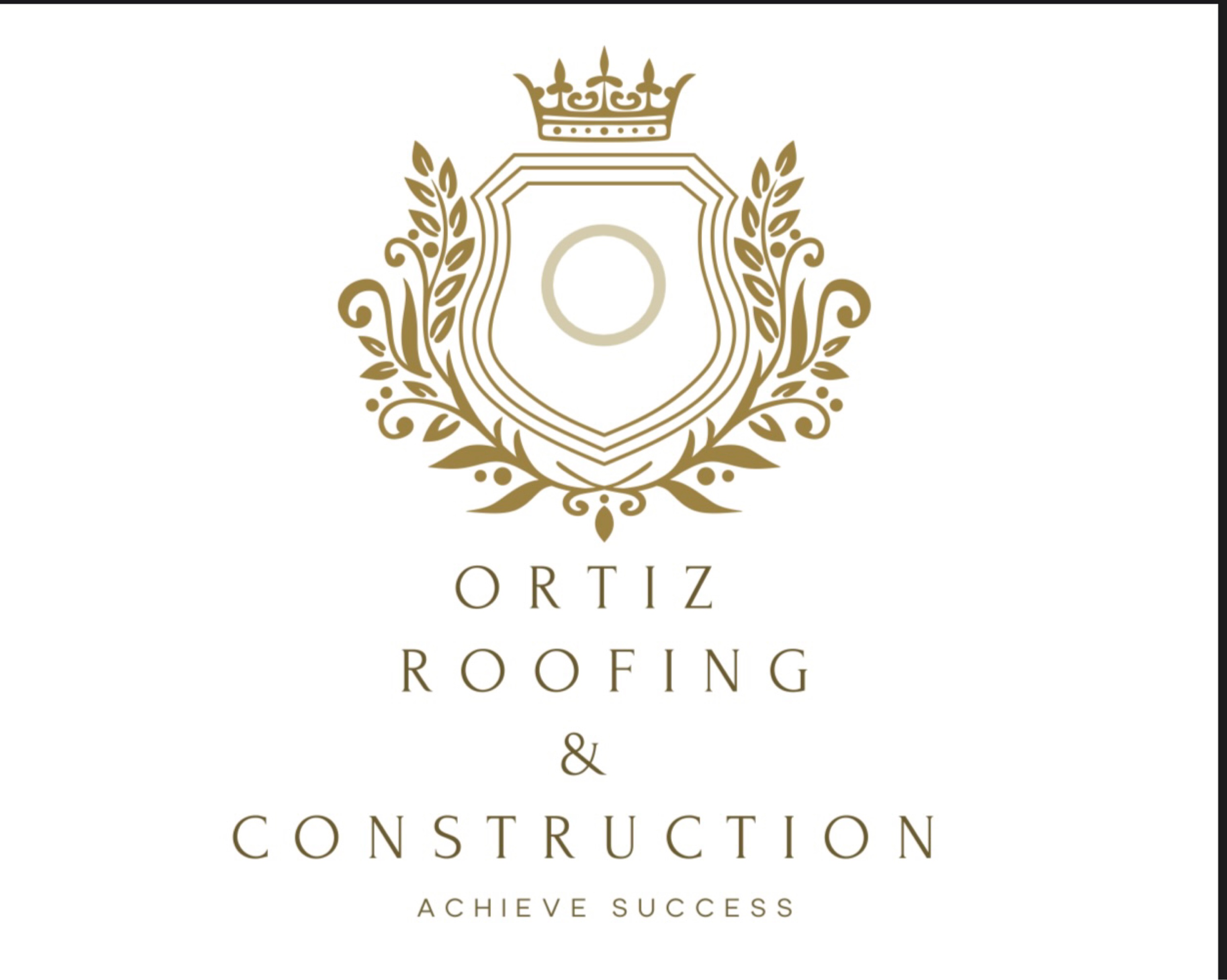 Ortiz Roofing and Construction Logo