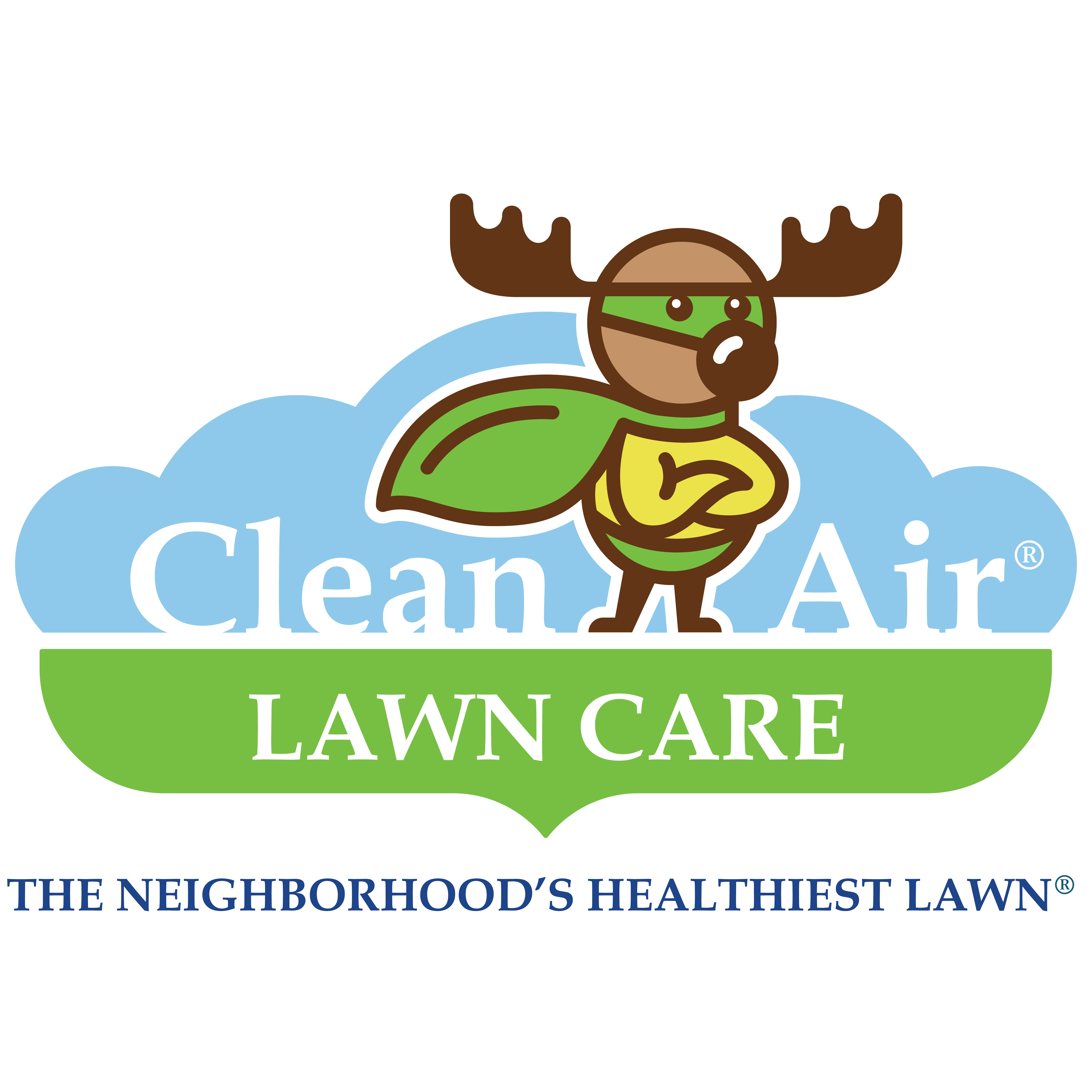Clean Air Lawn Care Logo