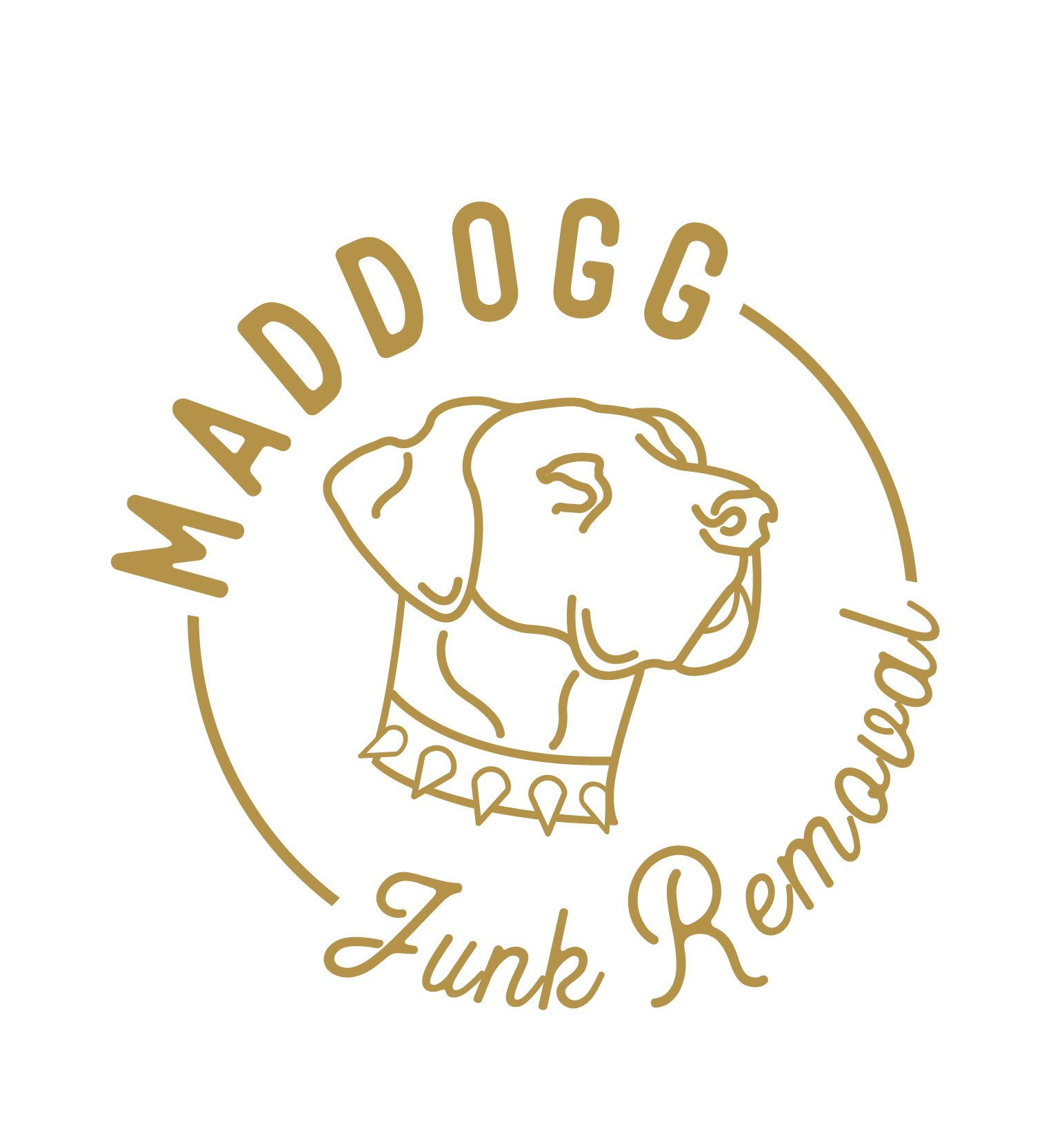 Maddogg Junk Removal Logo