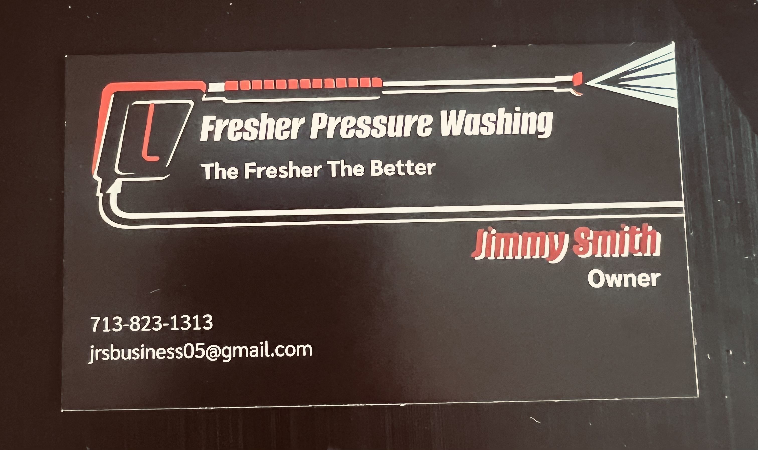 Fresher Pressure Washing Logo