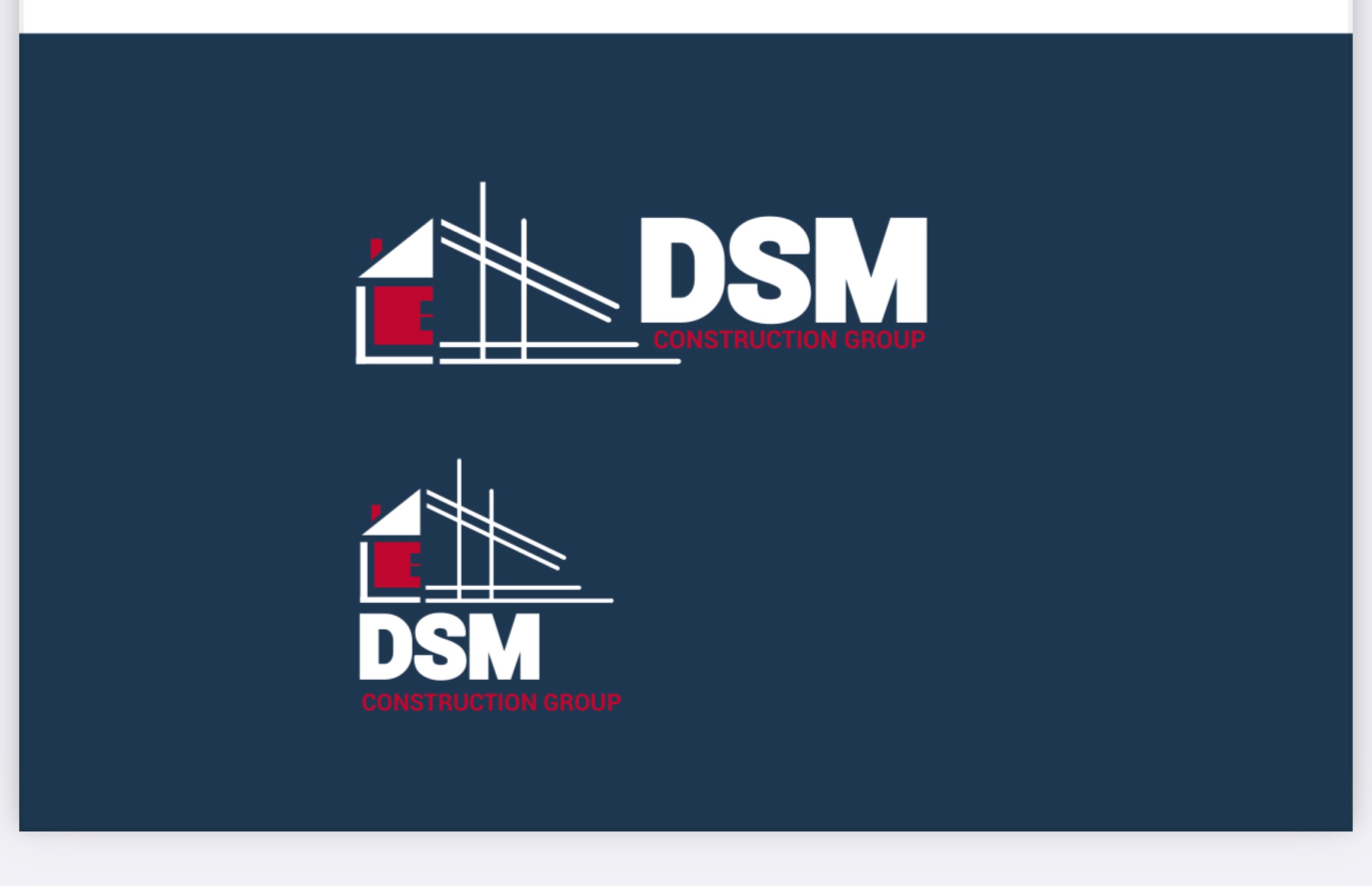 DSM CONSTRUCTION GROUP Logo