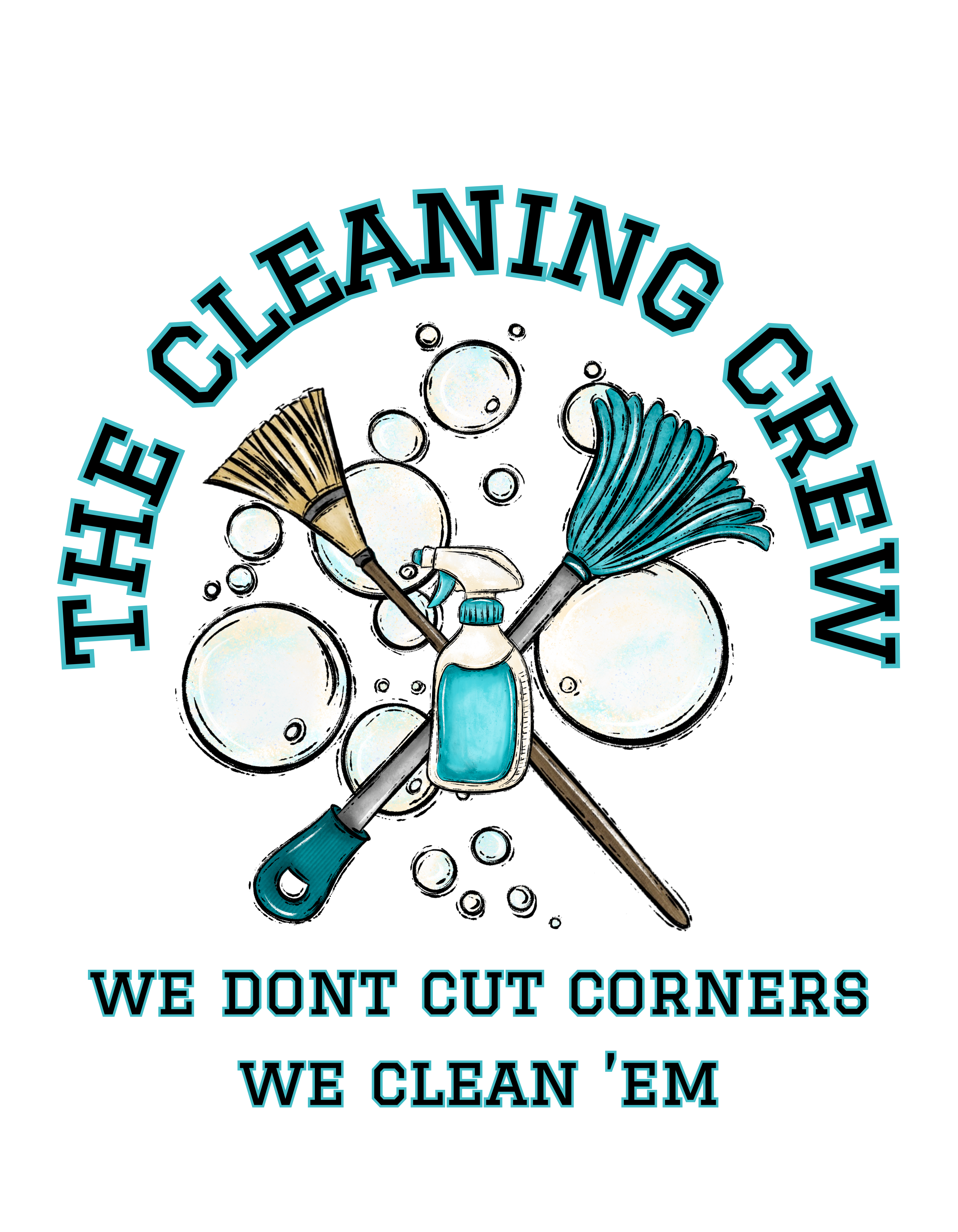 The Cleaning Crew Logo