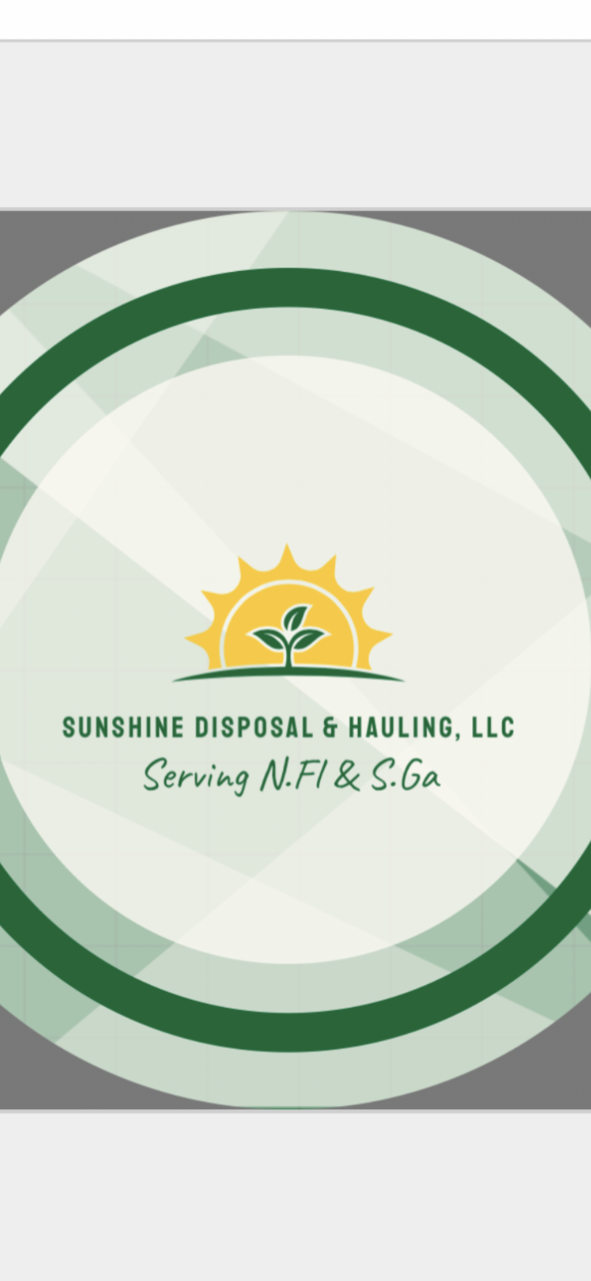 Sunshine Disposal & Hauling, LLC Logo