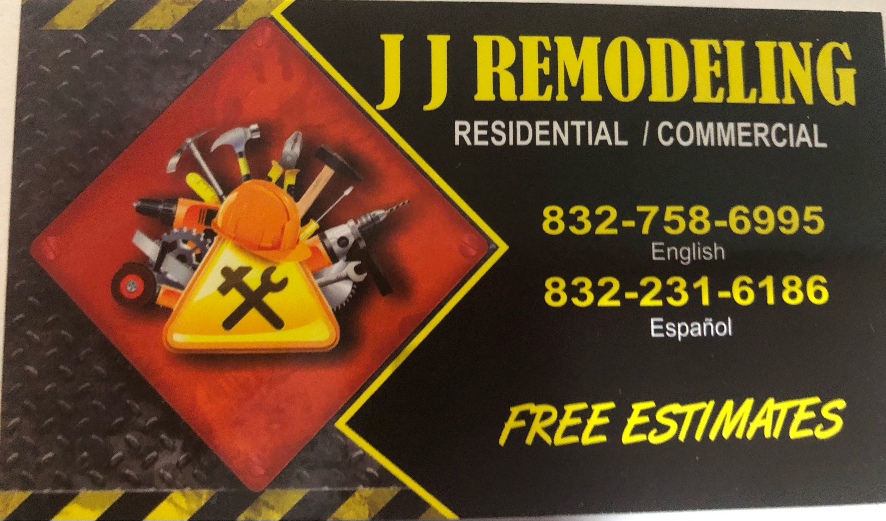 JJ Construction & Remodeling Logo