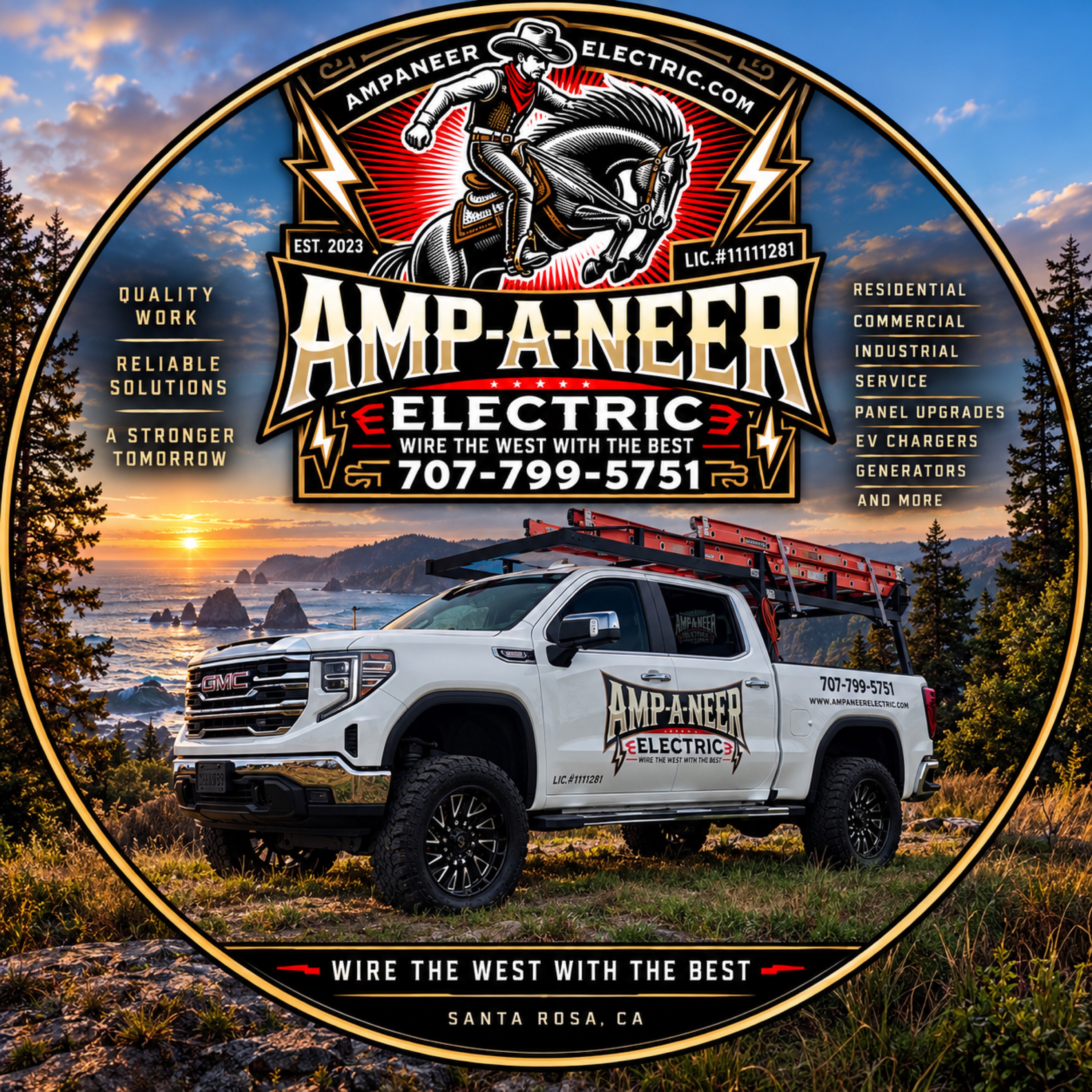 AMP-A-NEER Logo