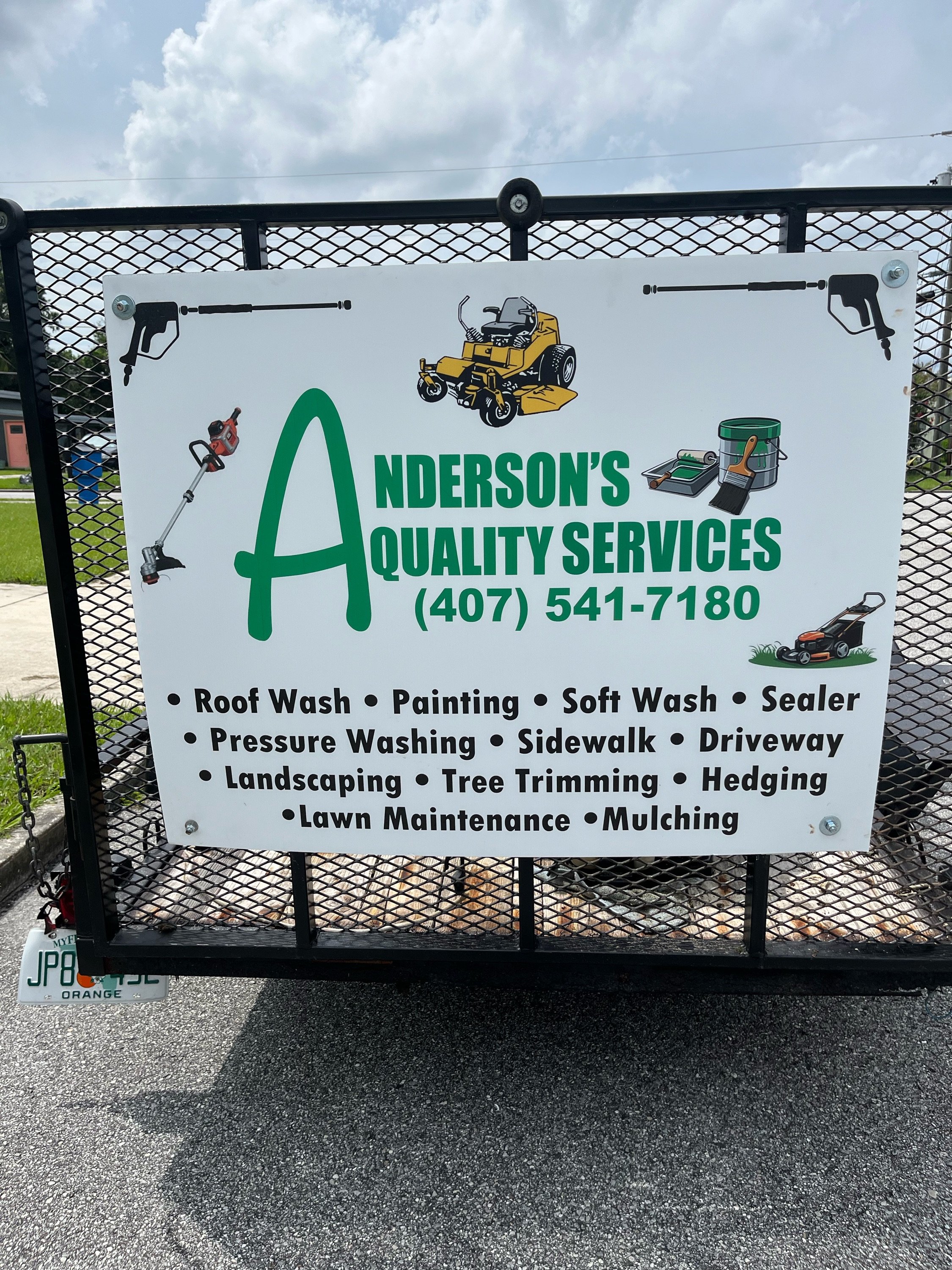 Anderson's Quality Service Logo