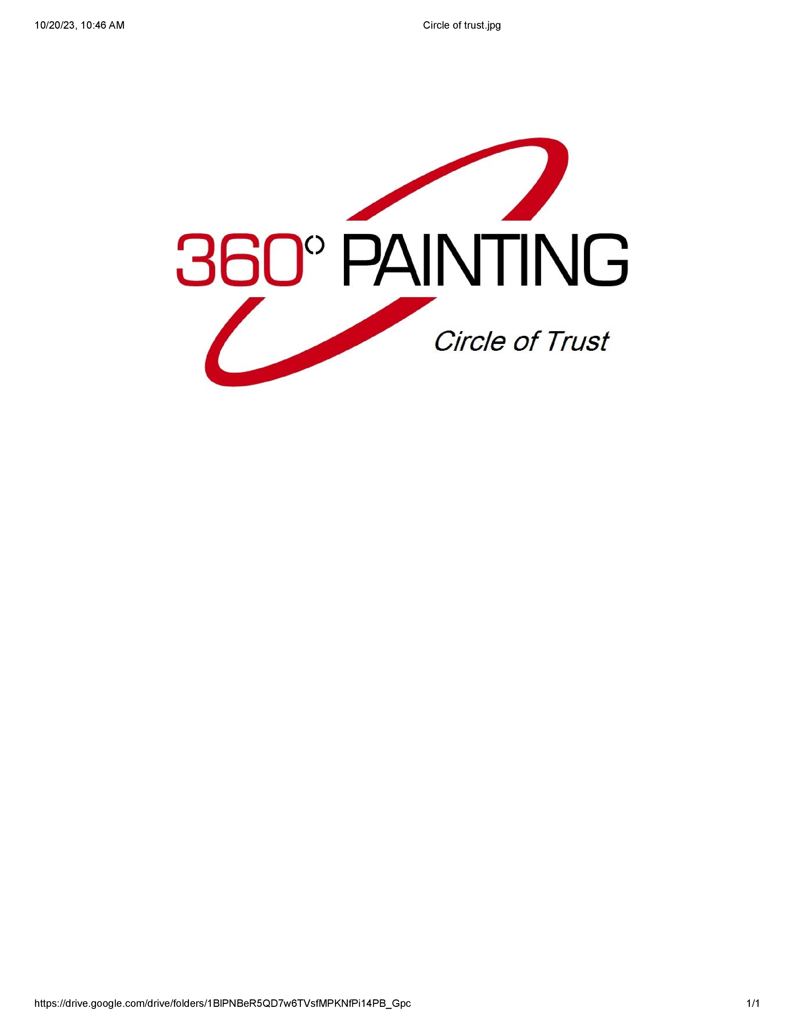 360 Painting of Ashburn Logo
