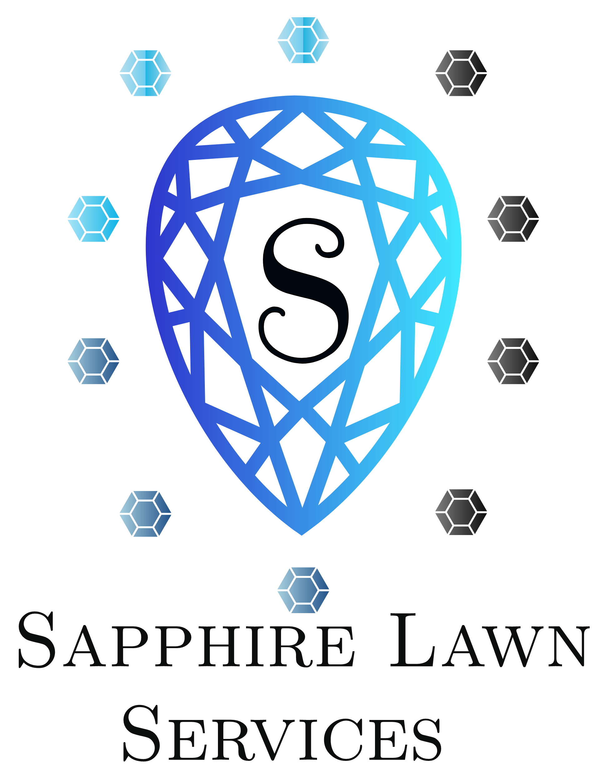 Sapphire Lawn Services Logo
