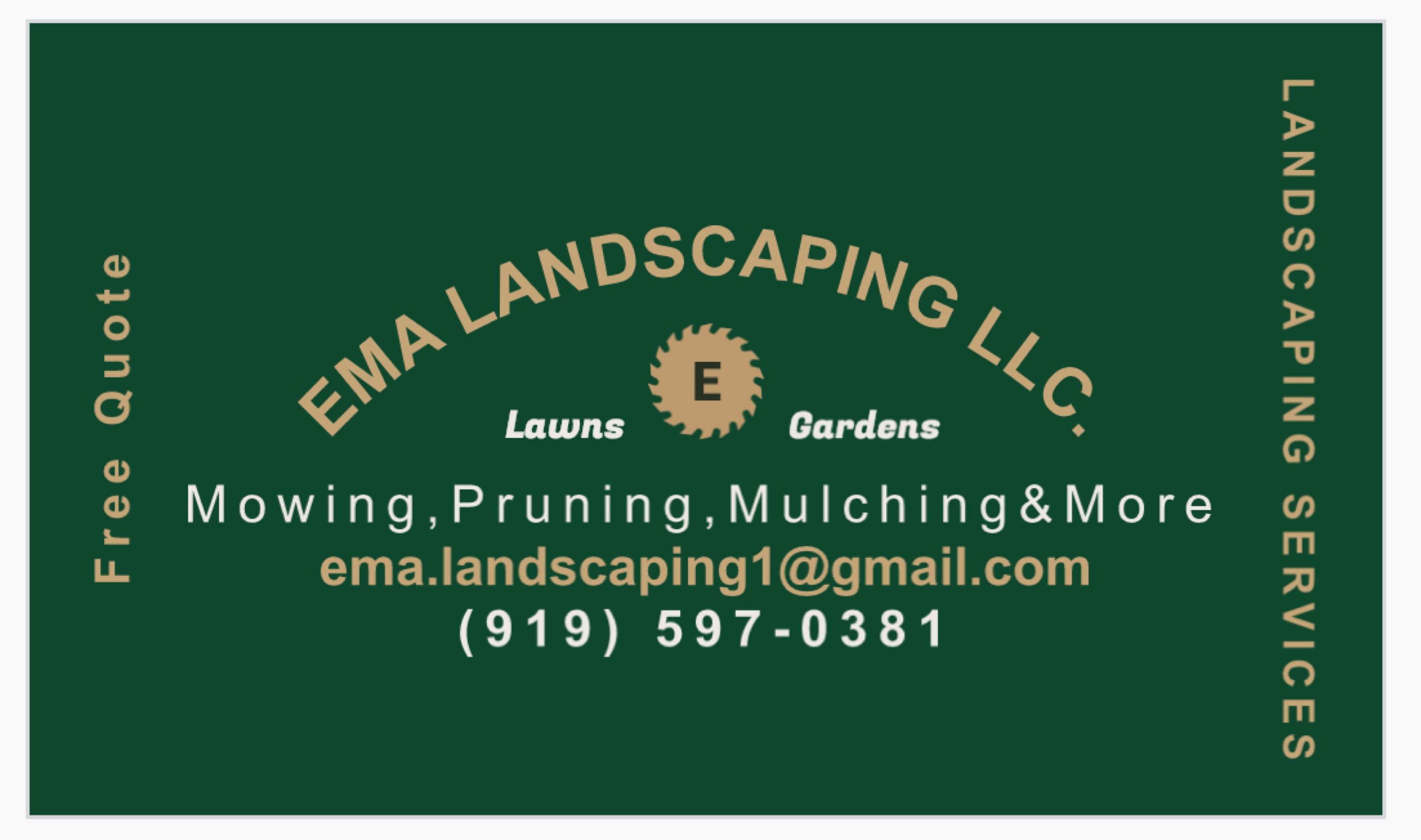 EMA LANDSCAPING, LLC Logo