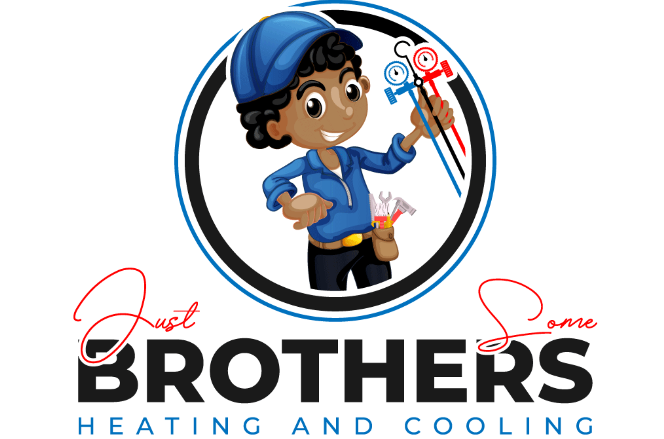 Just Some Brothers Heating and Cooling Logo