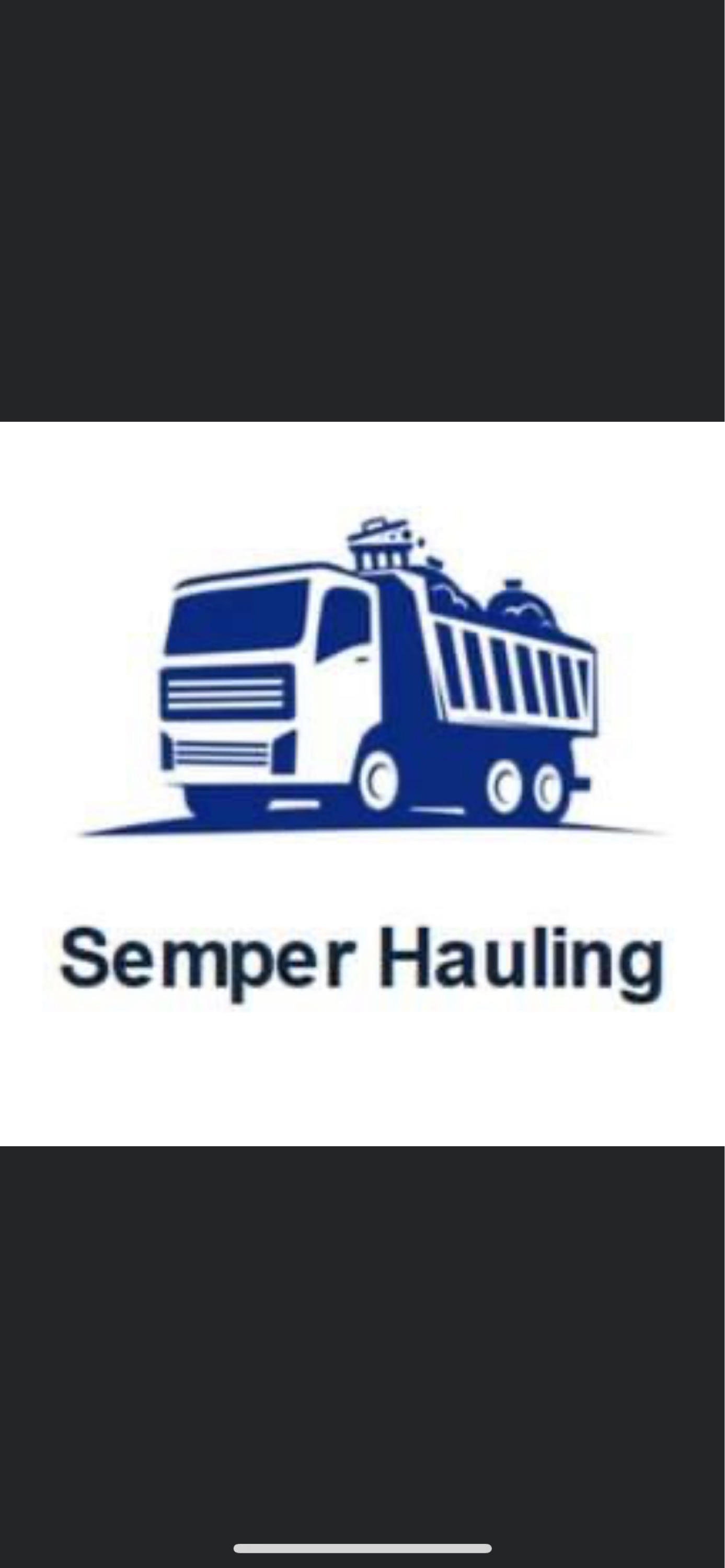 Semper Hauling Logo