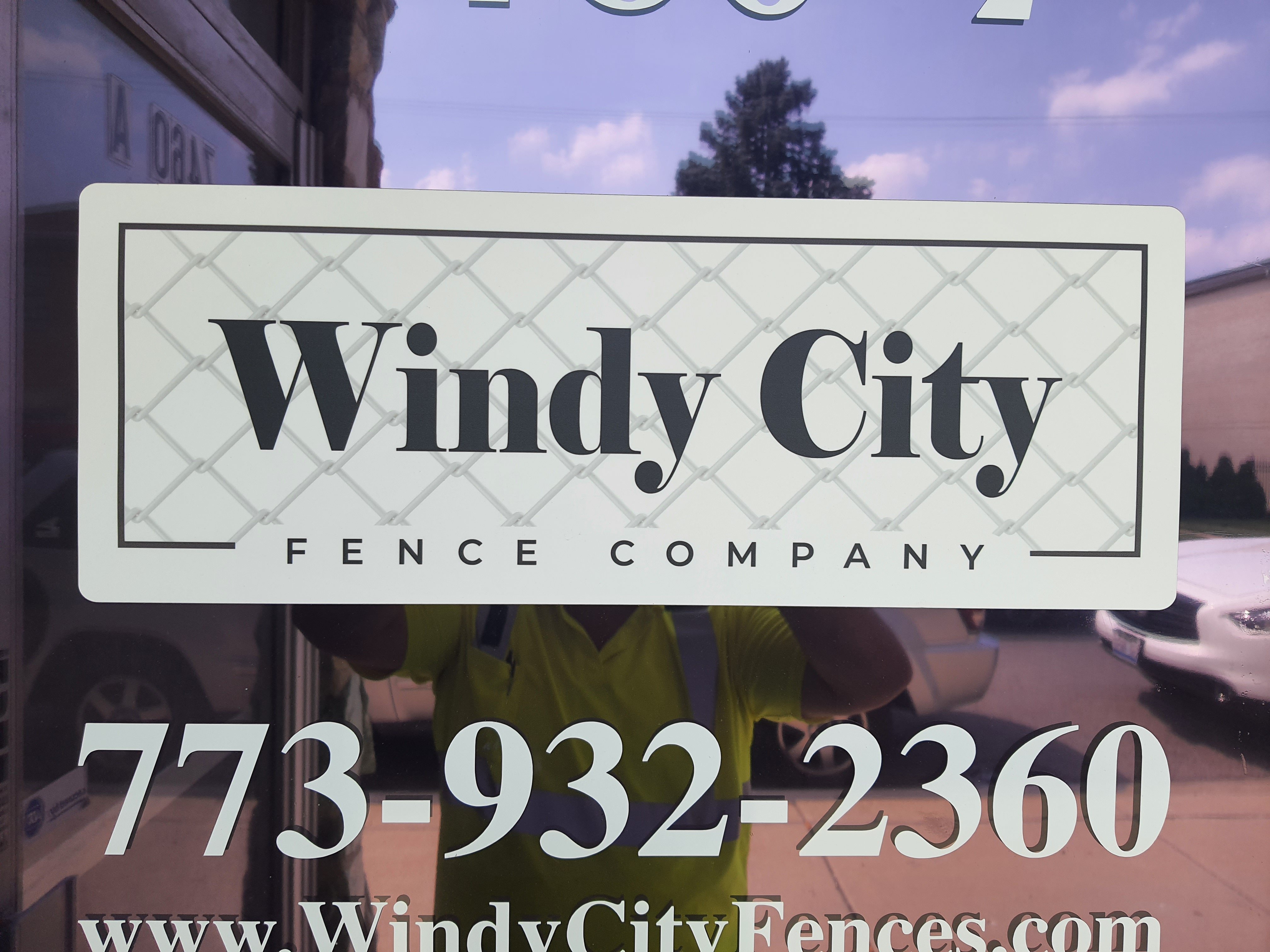 WINDY CITY FENCE COMPANY Logo