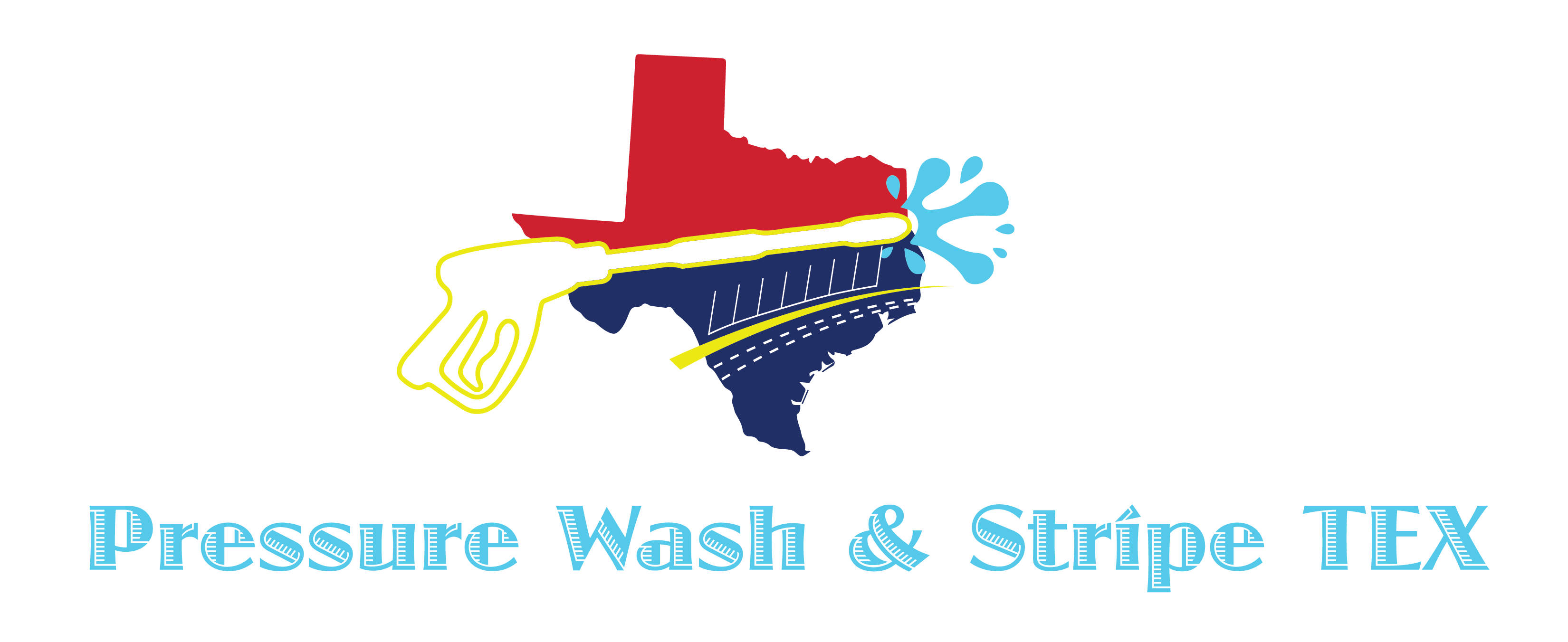 Pressure Wash & Stripe TEX, LLC Logo
