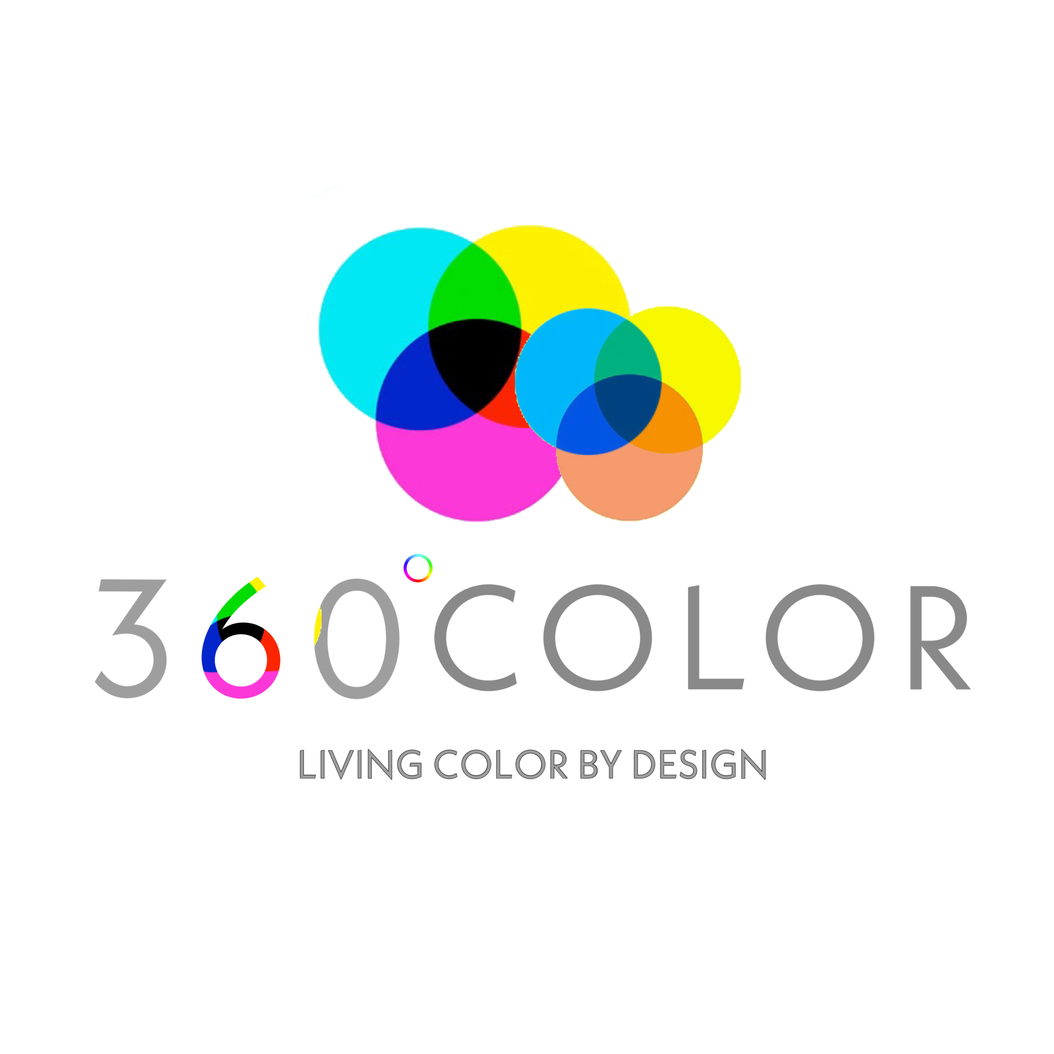 360° Color Interior Design Logo