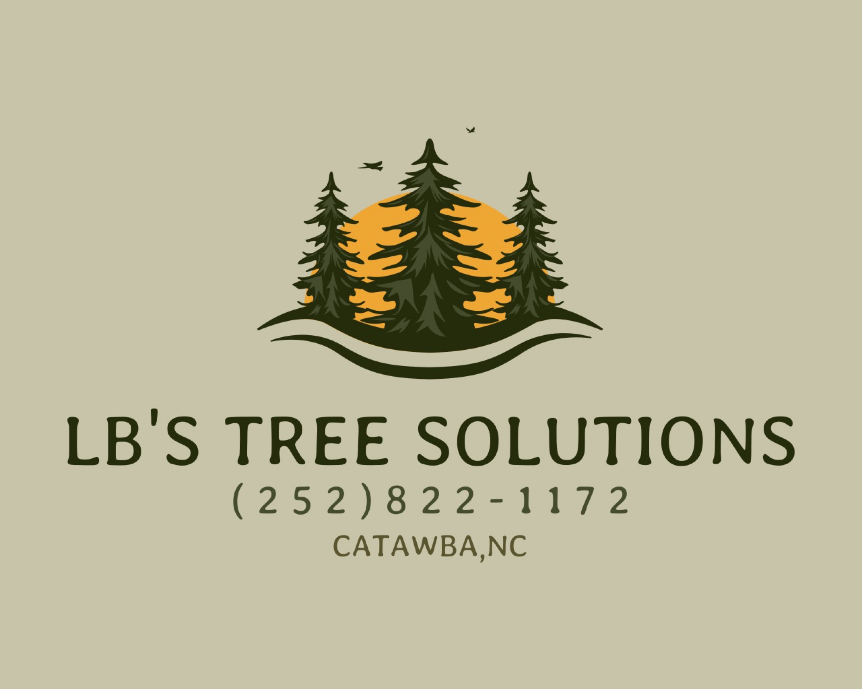 LB's Tree Solutions Logo