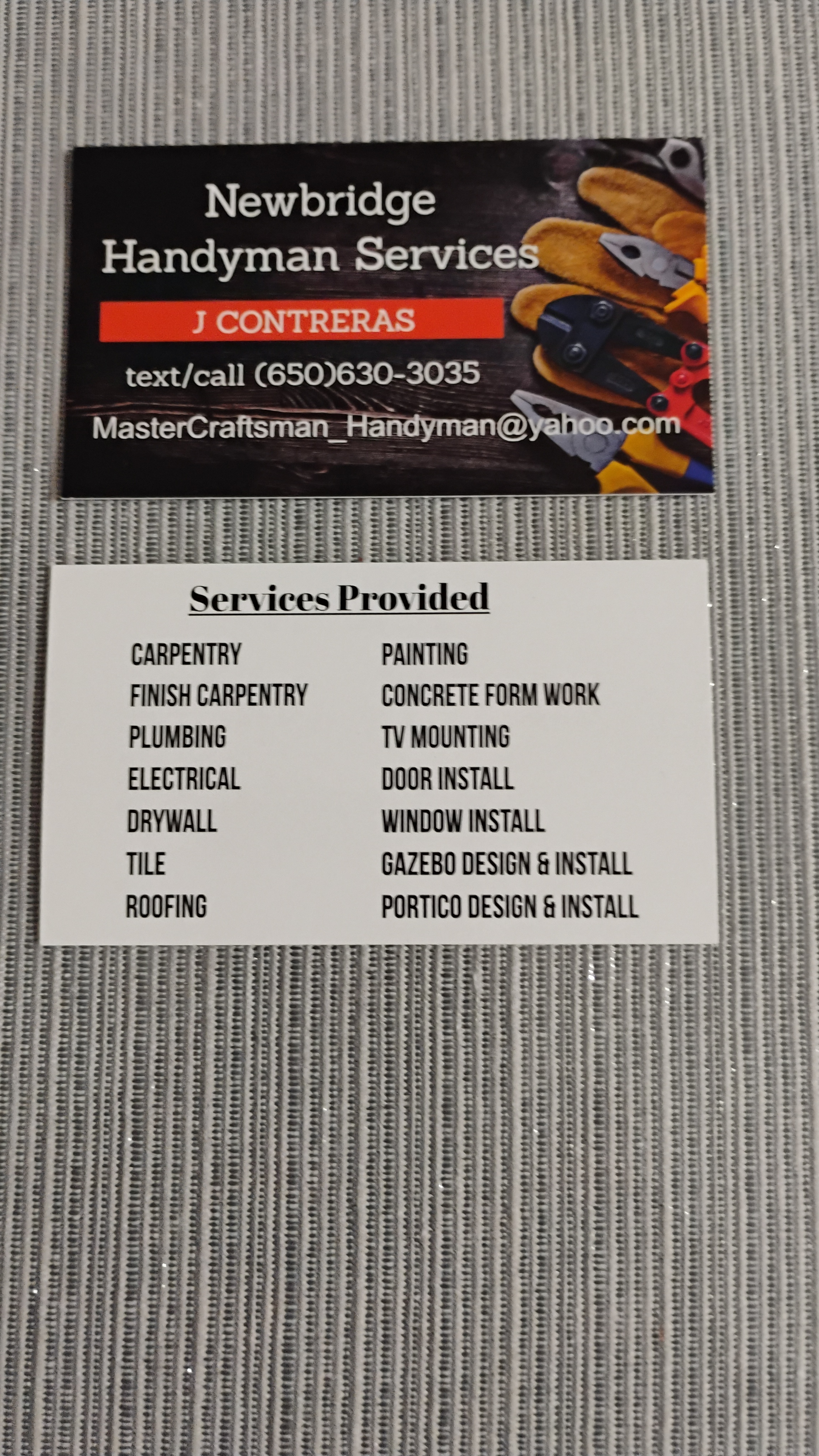 Newbridge Handyman Service - Unlicensed Contractor Logo