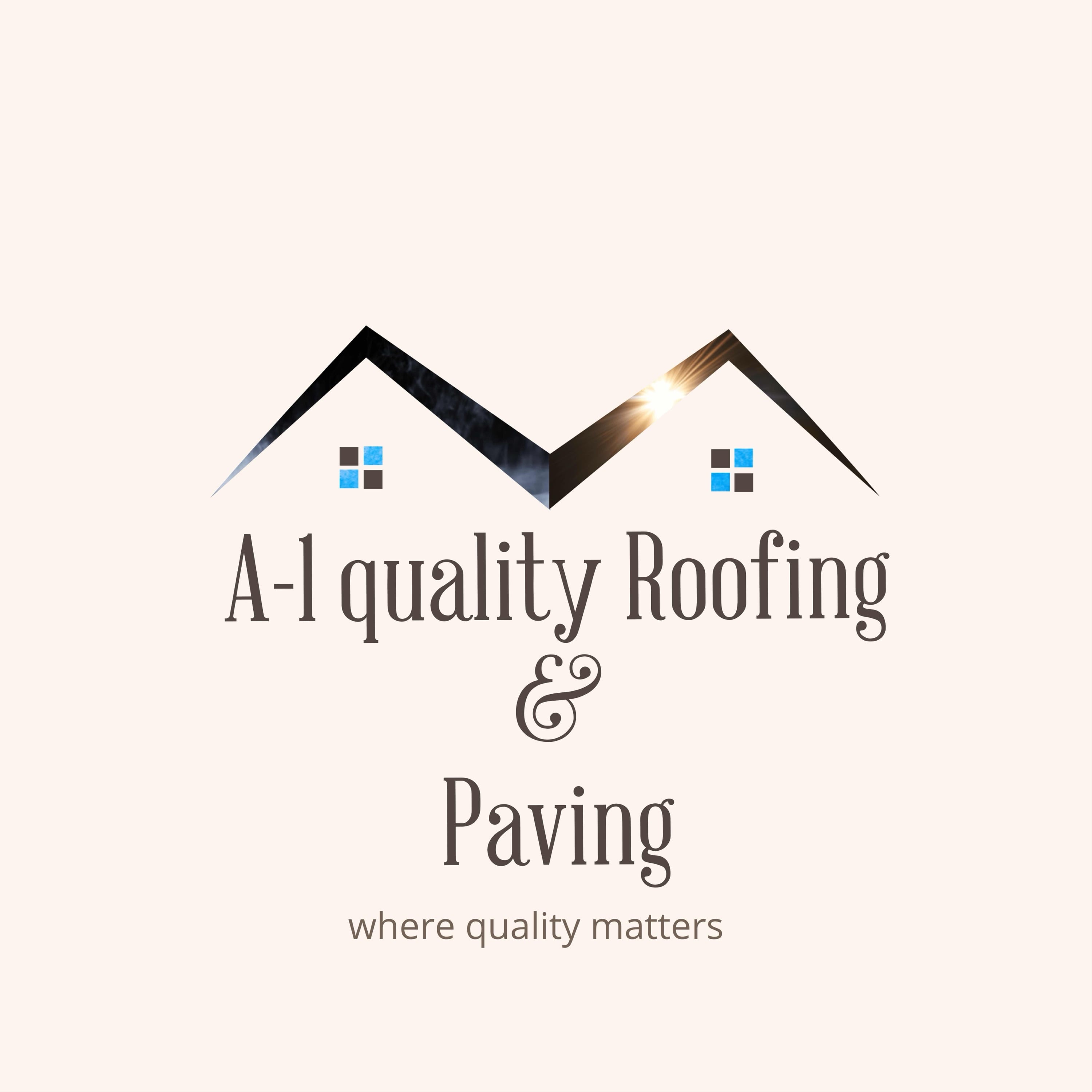 A1 Quality Roofing & Paving Logo