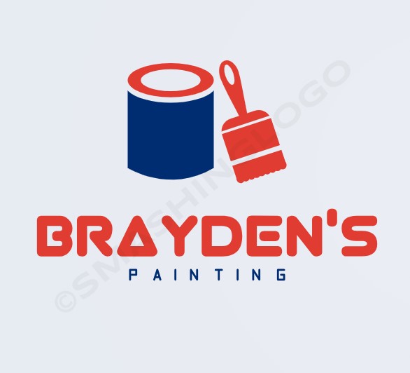 Brayden's Painting Logo