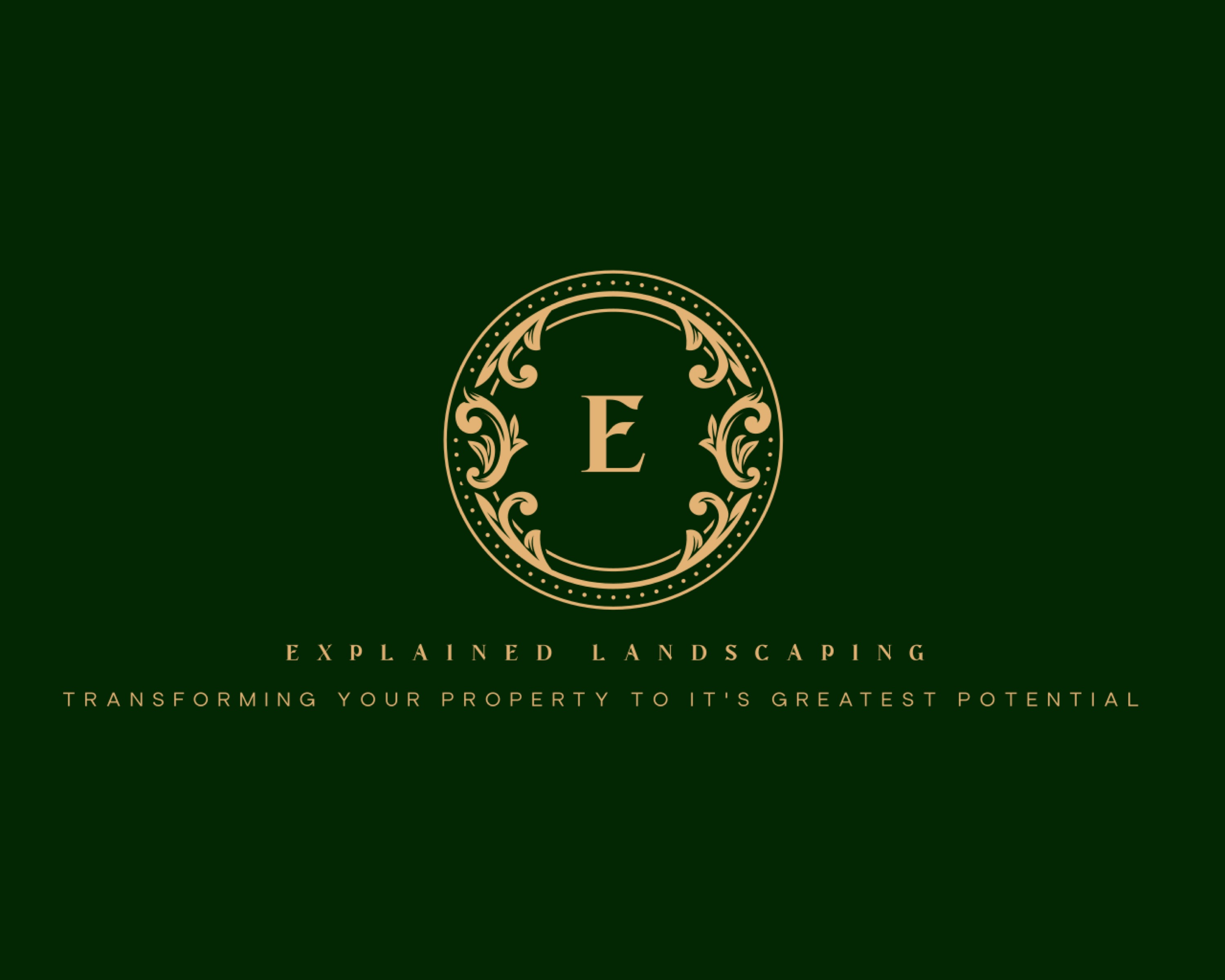 Explained Landscaping Logo