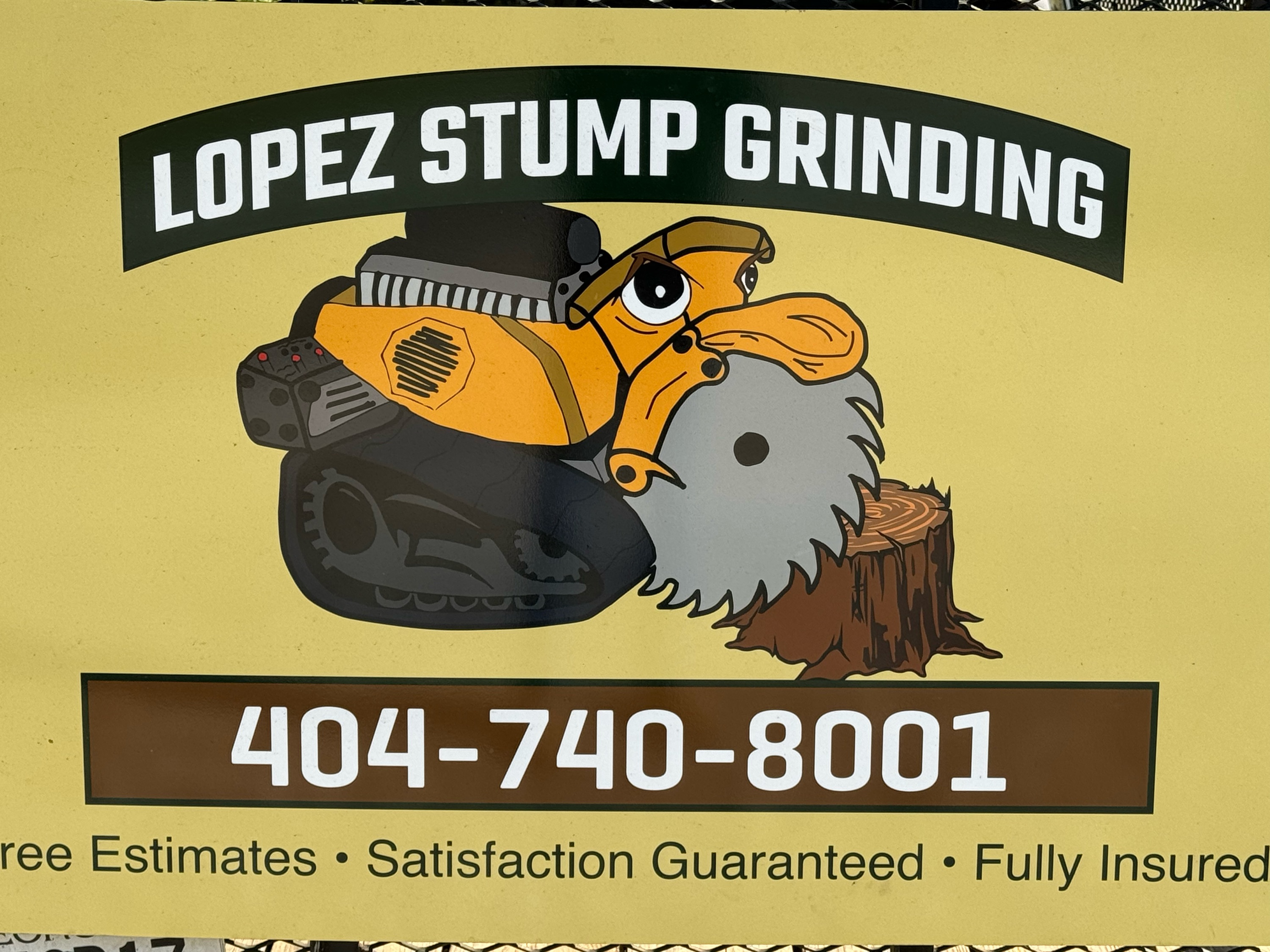 Lopez Stump Grinding Logo