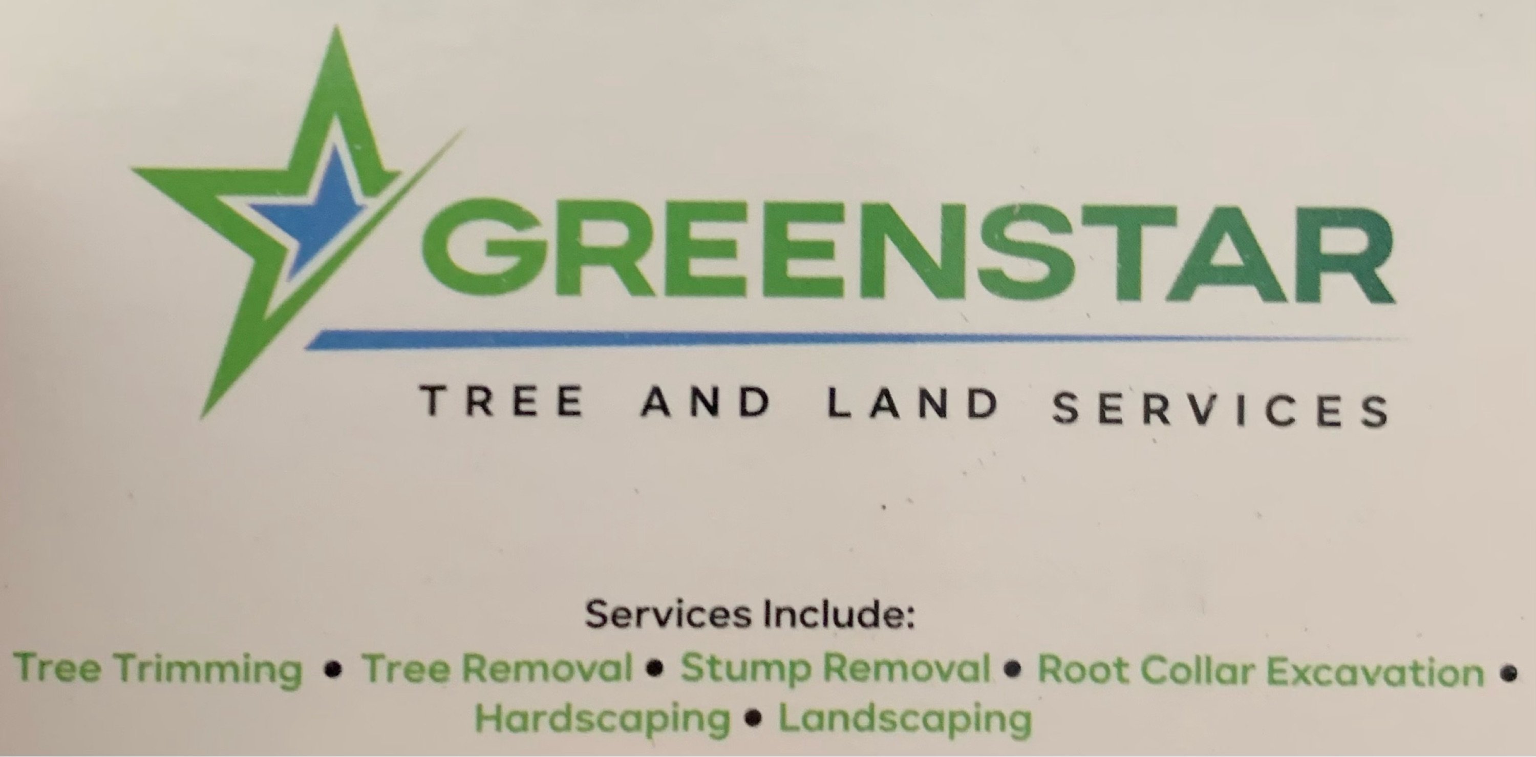 Greenstar Tree and Land Services Logo